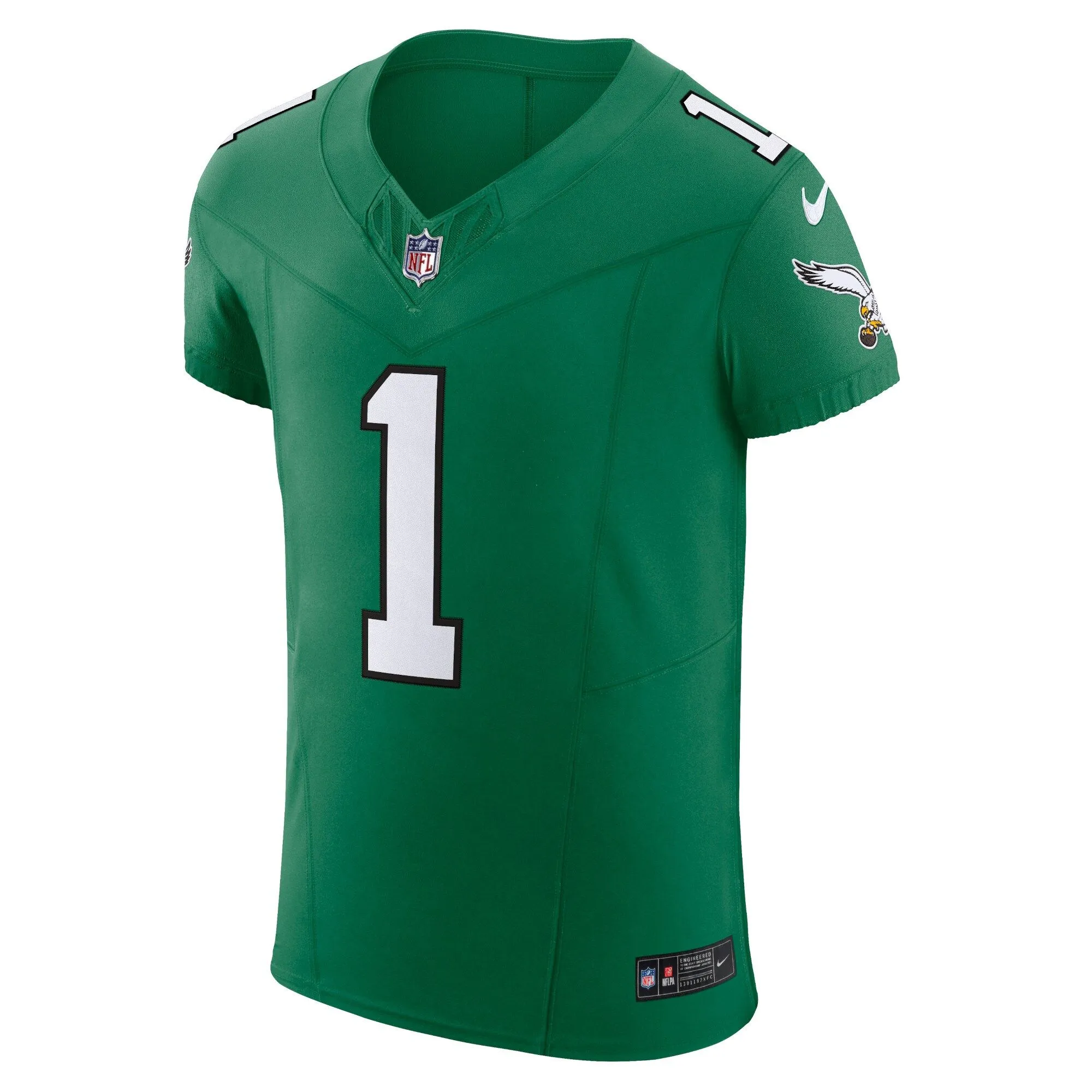 Jalen Hurts Philadelphia Eagles  Alternate Vapor F.U.S.E. Elite Jersey - Kelly Green