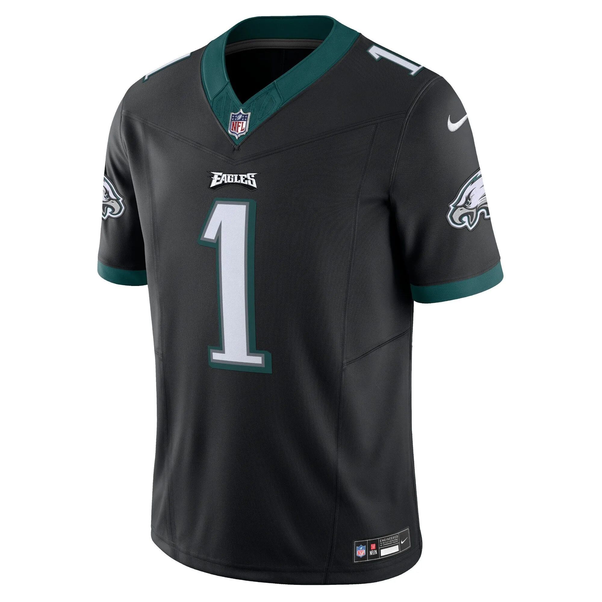 Jalen Hurts Philadelphia Eagles  Vapor F.U.S.E. Limited Jersey - Black