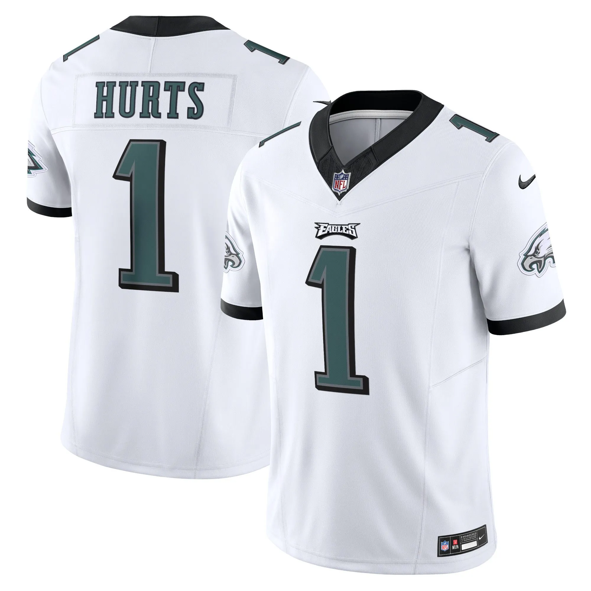 Jalen Hurts Philadelphia Eagles  Vapor F.U.S.E. Limited Jersey - White