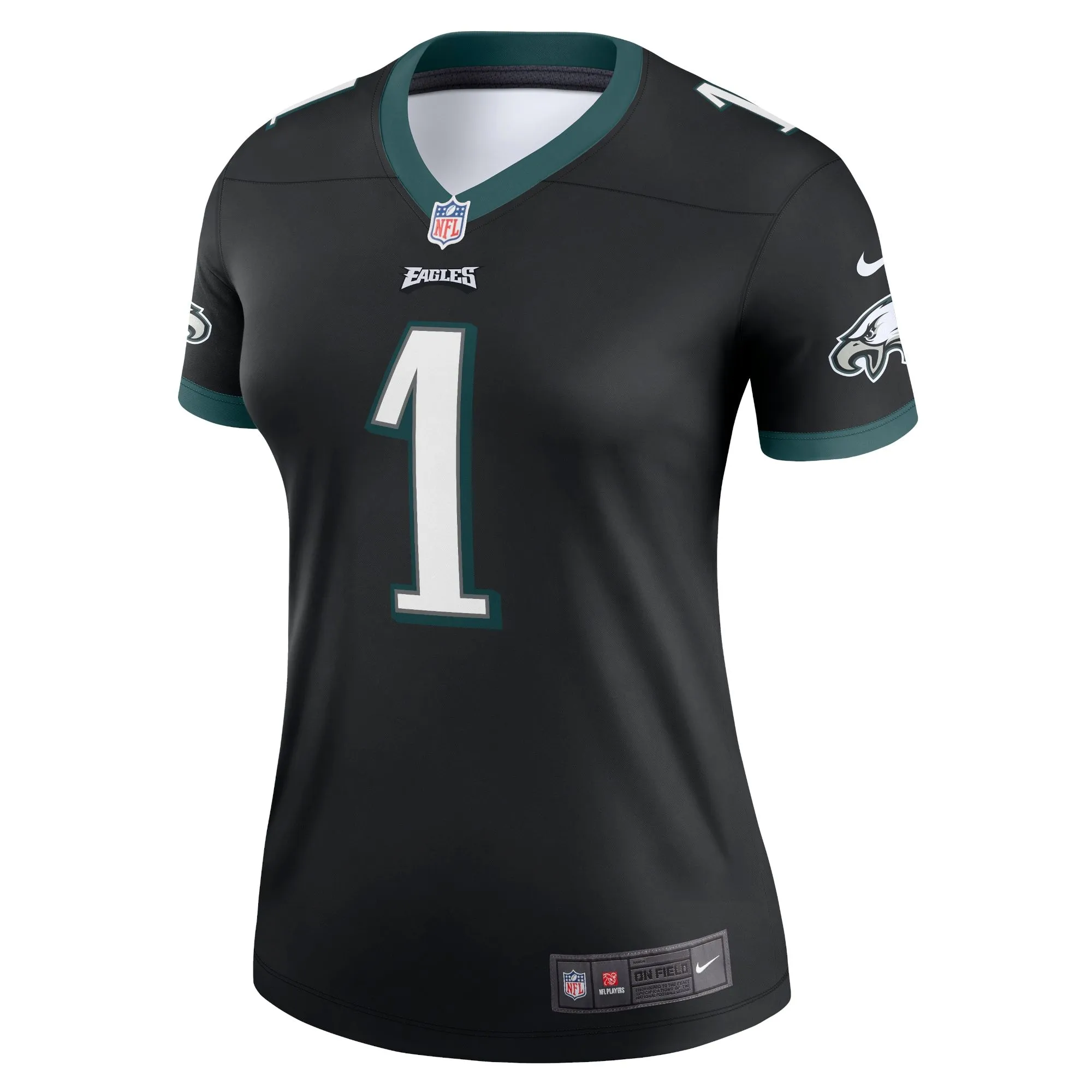 Jalen Hurts Philadelphia Eagles  Women's Legend Jersey - Black