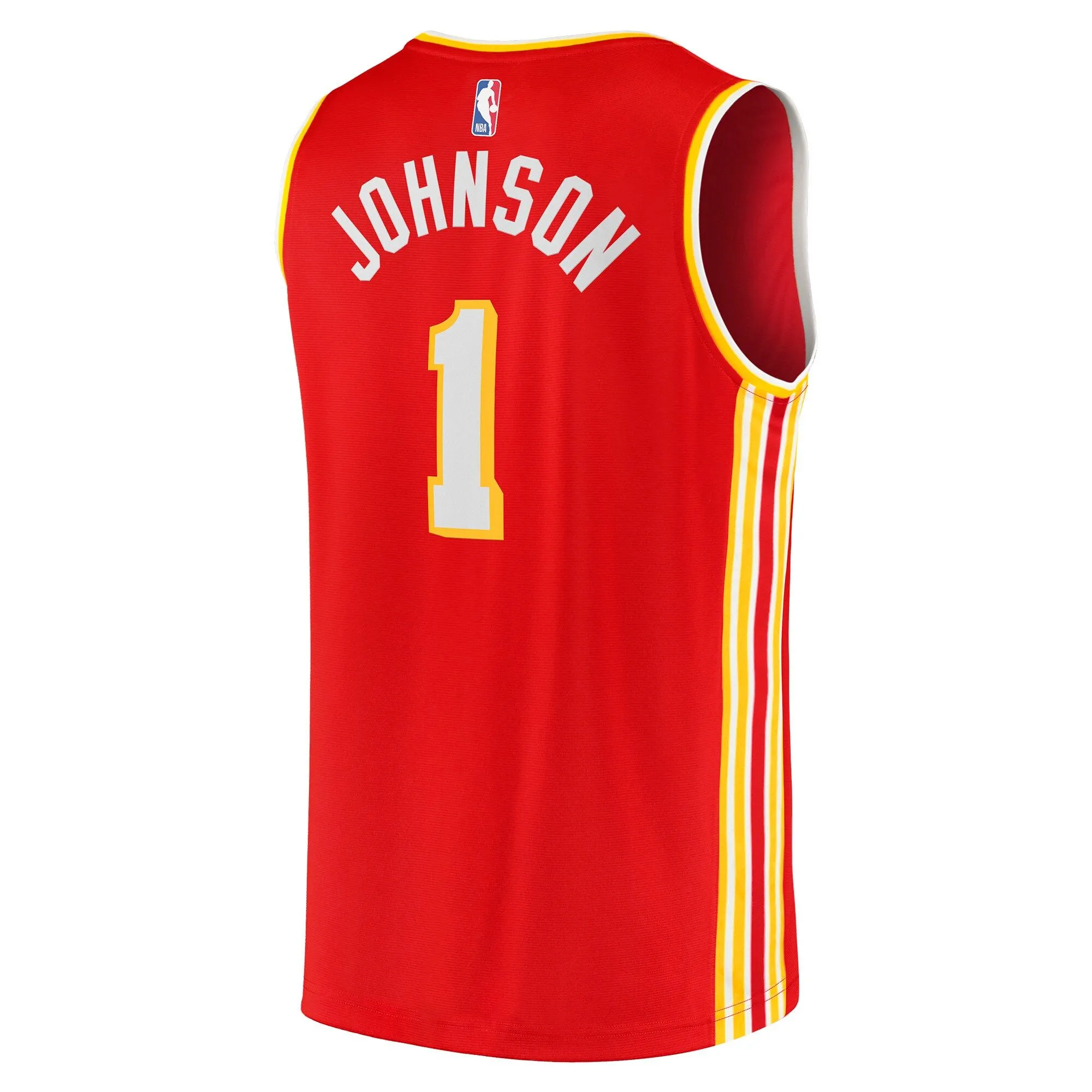 Jalen Johnson Atlanta Hawks Fanatics Branded Fast Break Replica Jersey - Icon Edition - Red