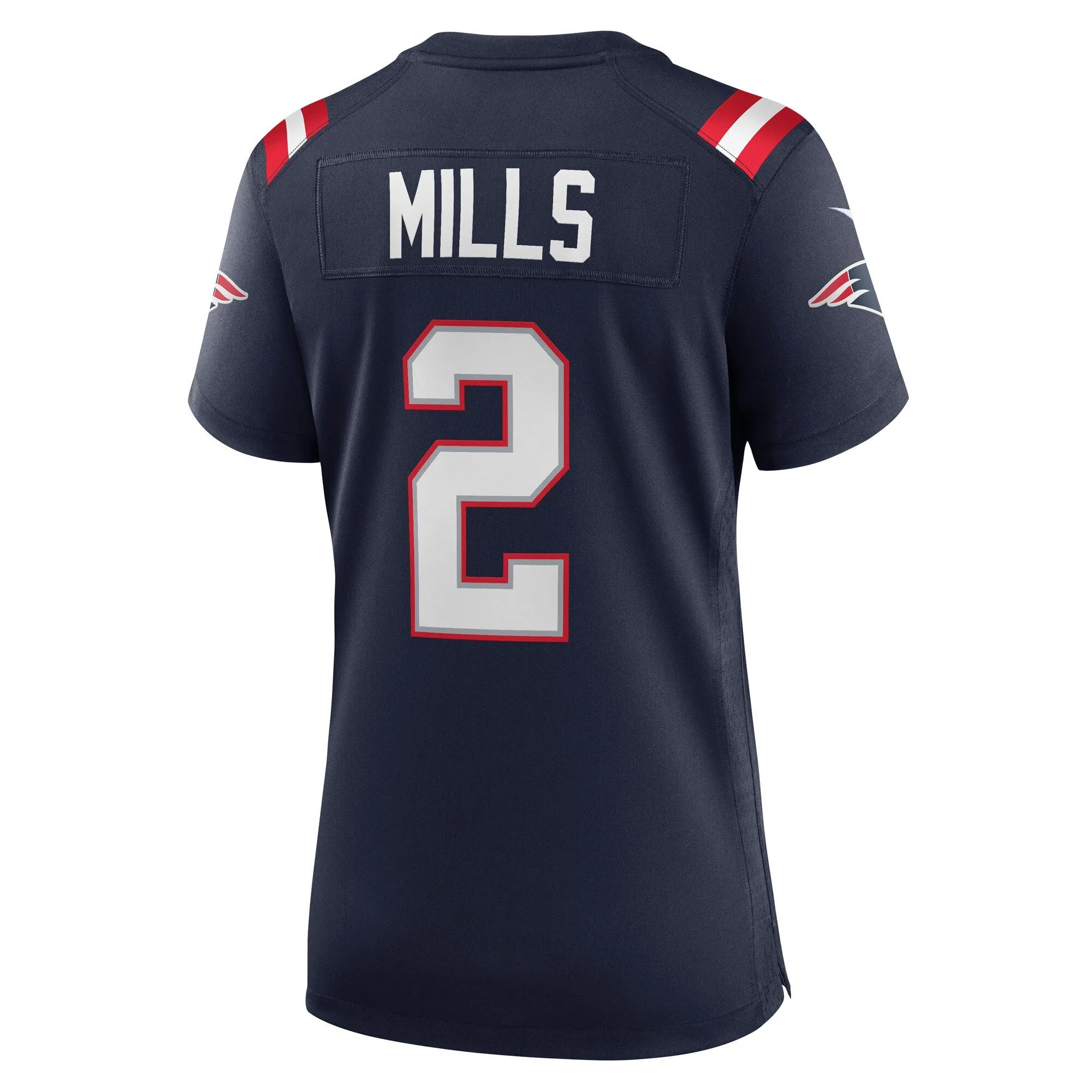 Jalen Mills New England Patriots  Women's Game Player Jersey - Navy