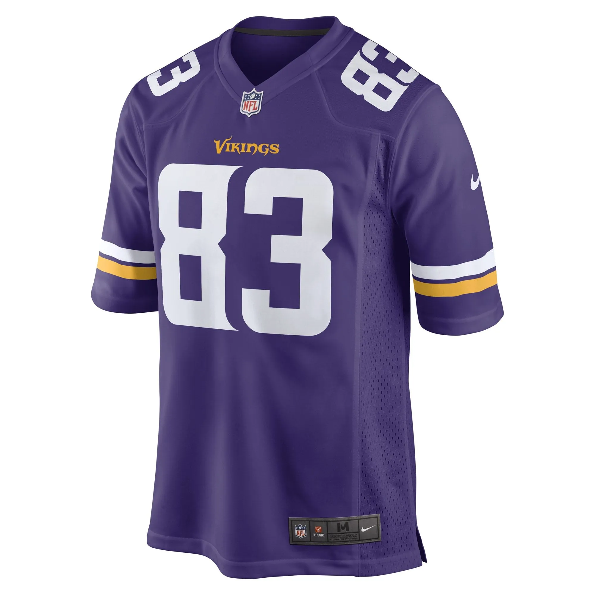 Jalen Nailor Minnesota Vikings  Game Player Jersey - Purple