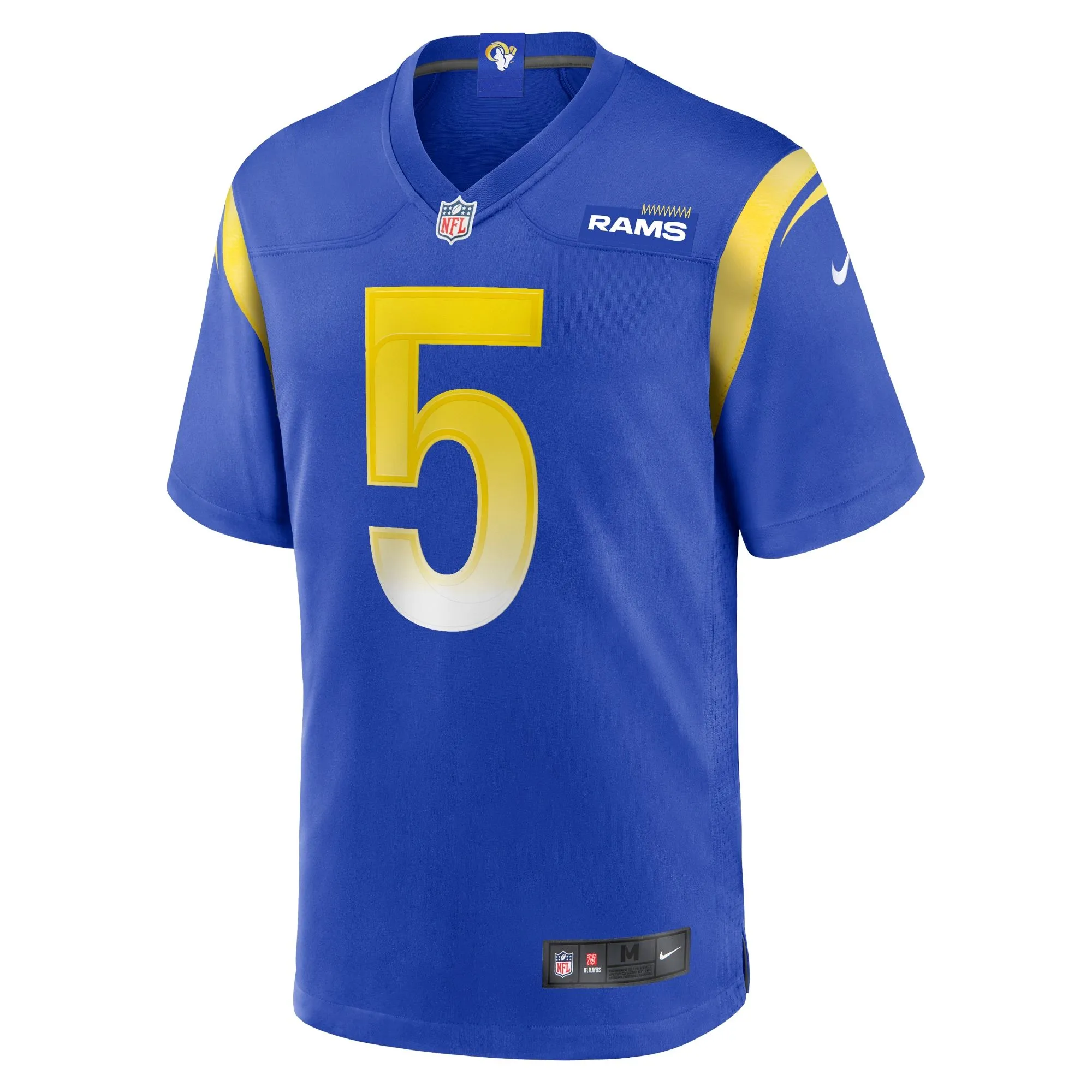 Jalen Ramsey Los Angeles Rams  Player Game Jersey - Royal