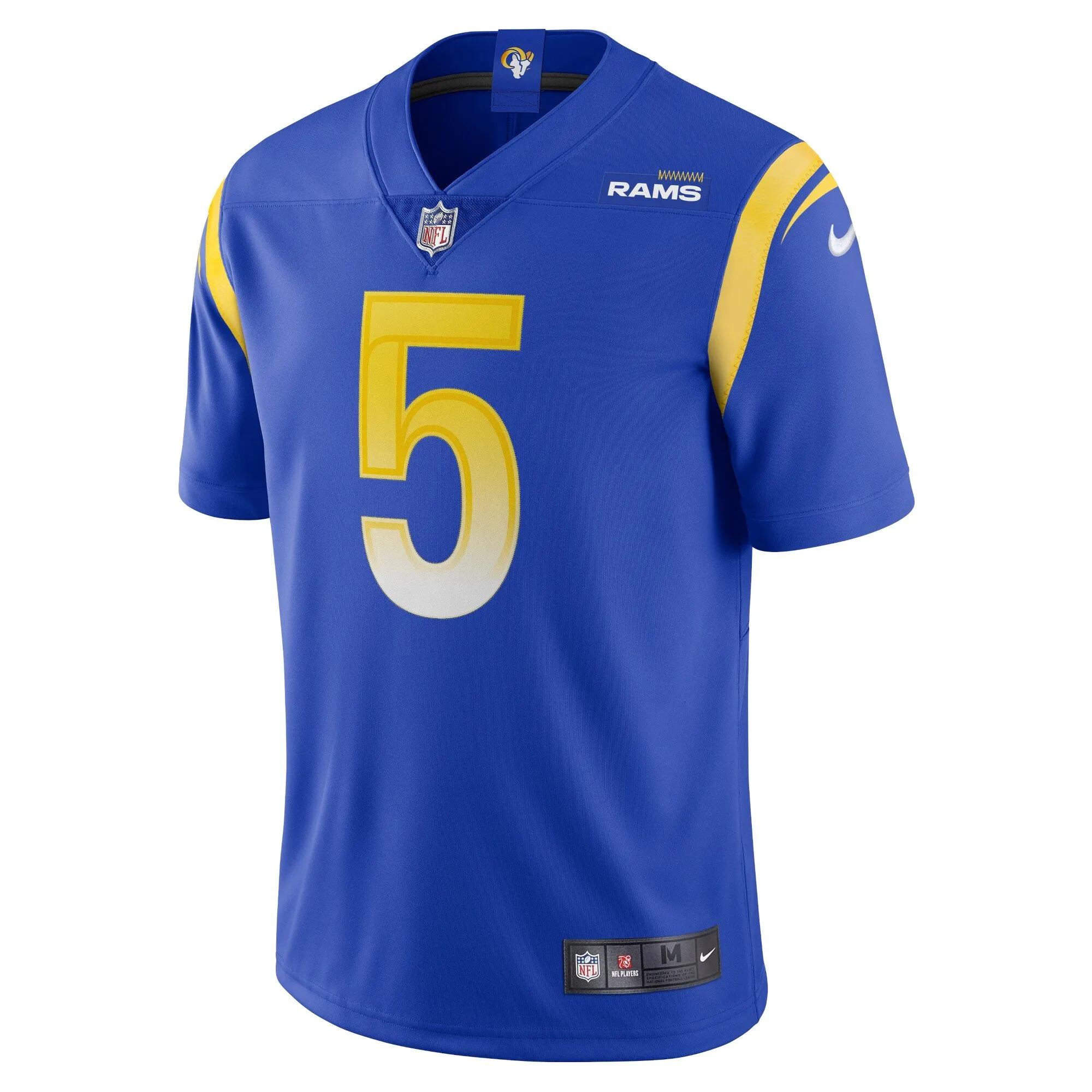 Jalen Ramsey Los Angeles Rams  Team Vapor Limited Jersey - Royal