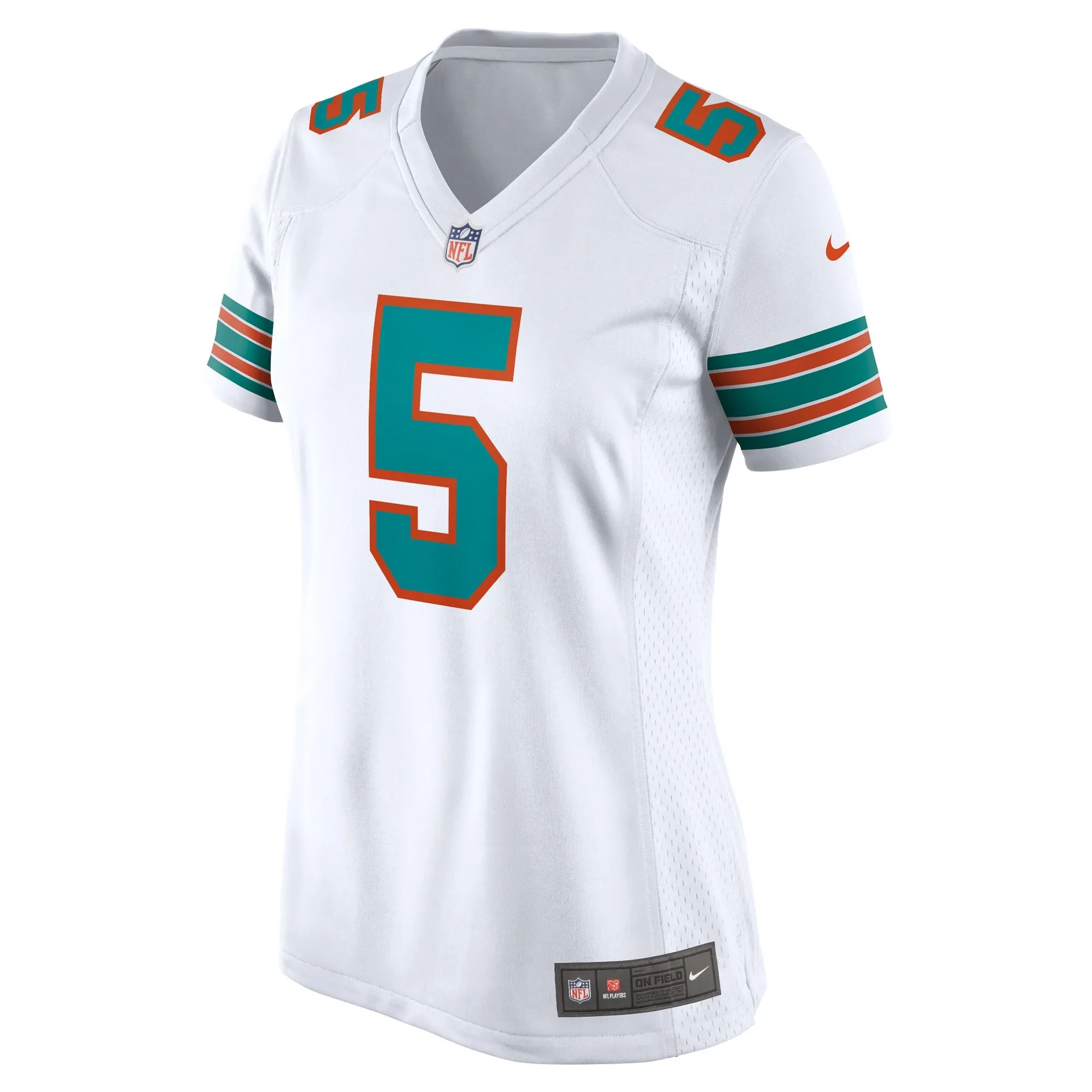 Jalen Ramsey Miami Dolphins  Women's Alternate Game Jersey - White