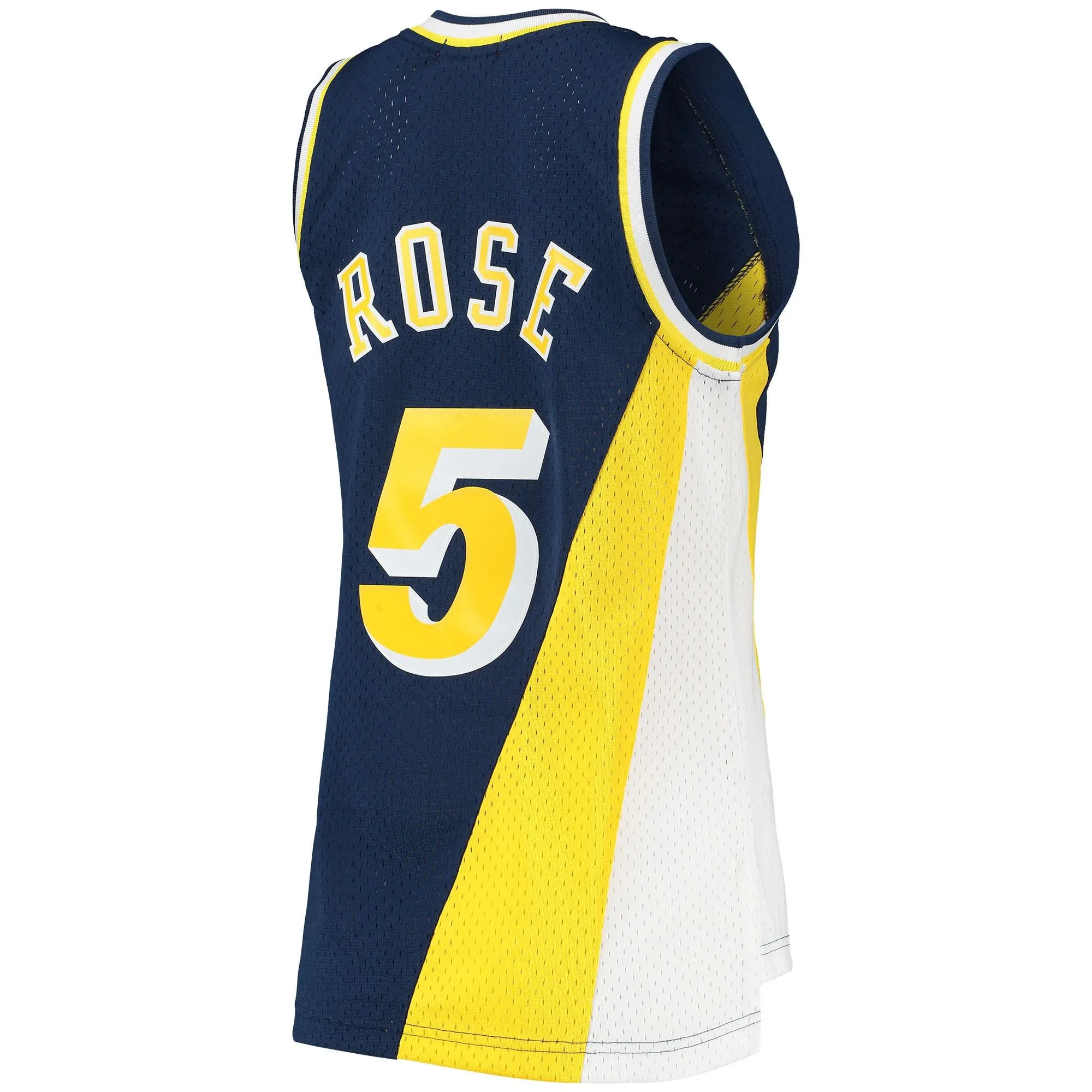 Jalen Rose Indiana Pacers Mitchell & Ness Women's 1996/97 Hardwood Classics Swingman Jersey - Navy