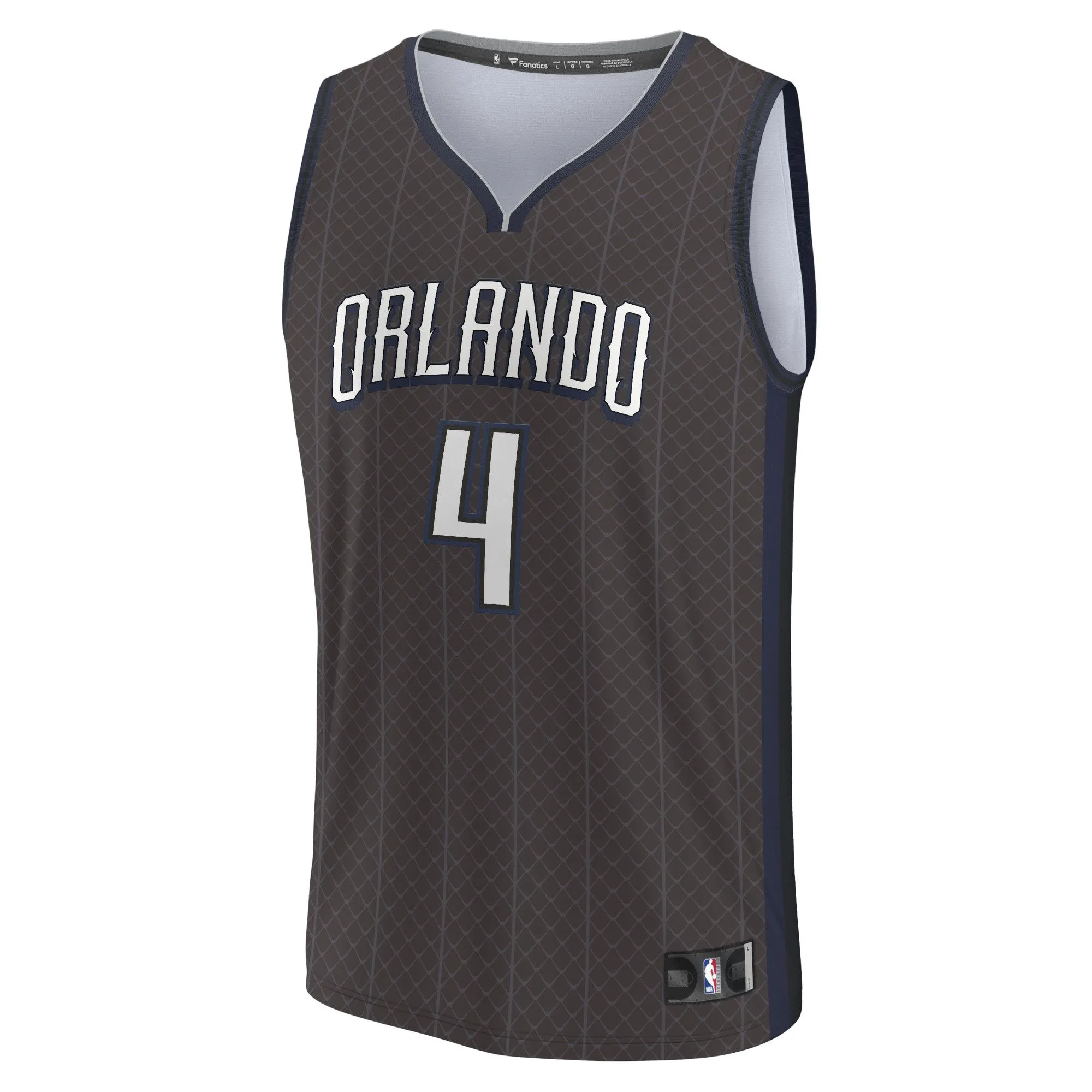 Jalen Suggs Orlando Magic Fanatics Branded Fastbreak Jersey - City Edition - Black