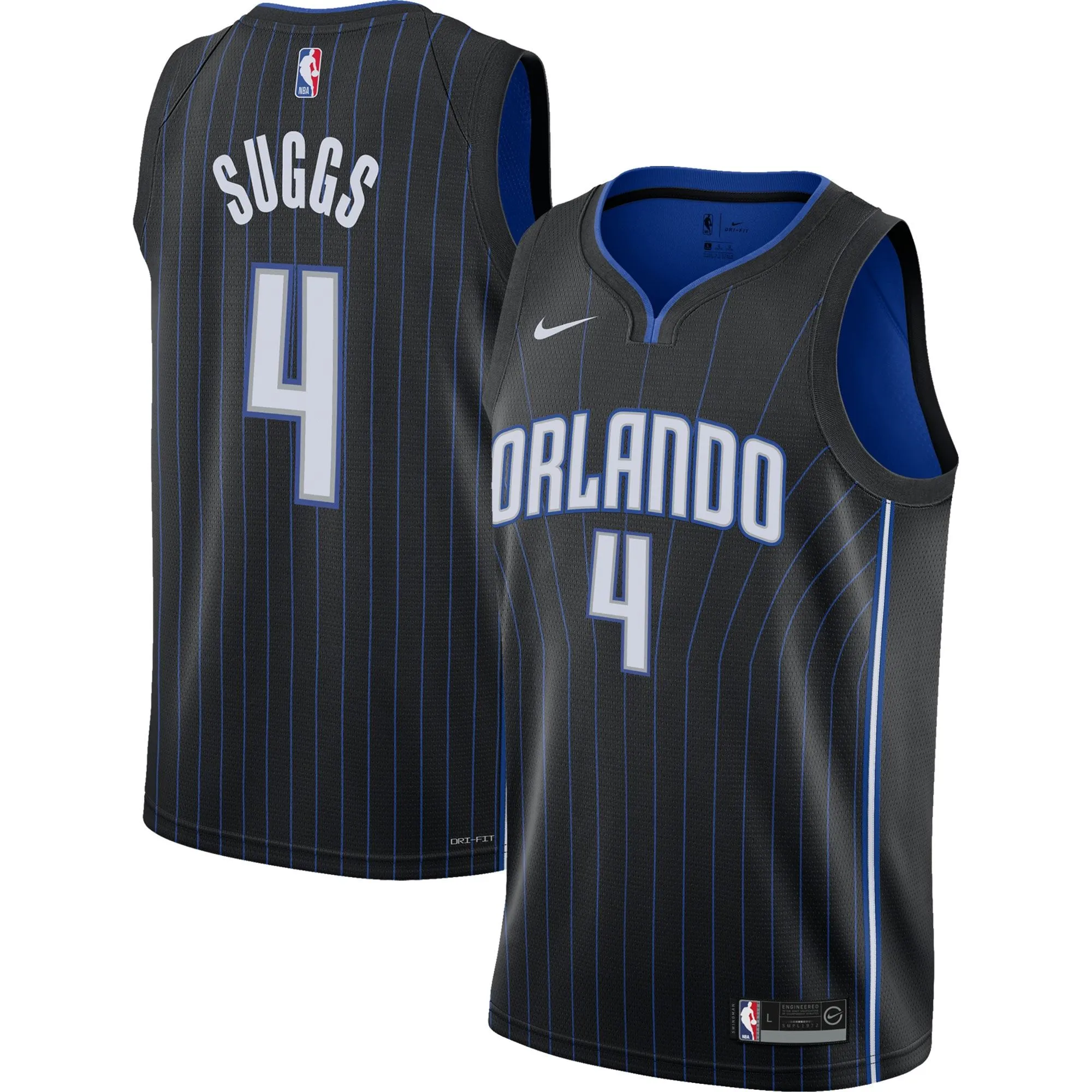 Jalen Suggs Orlando Magic  Youth Swingman Jersey - Icon Edition - Black