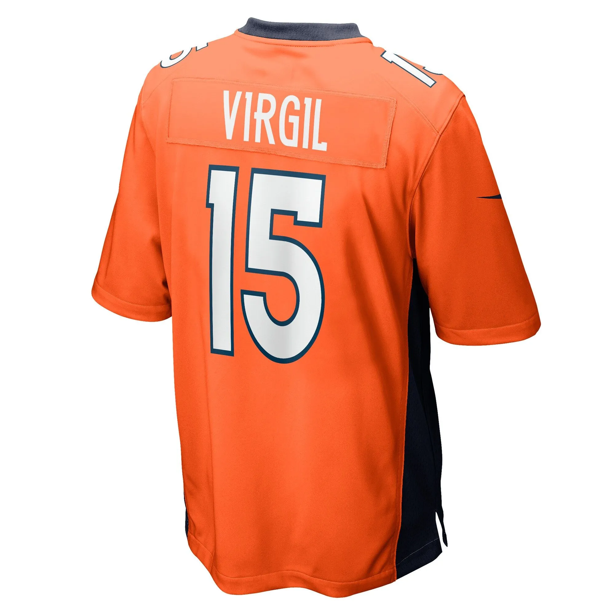 Jalen Virgil Denver Broncos  Game Player Jersey - Orange