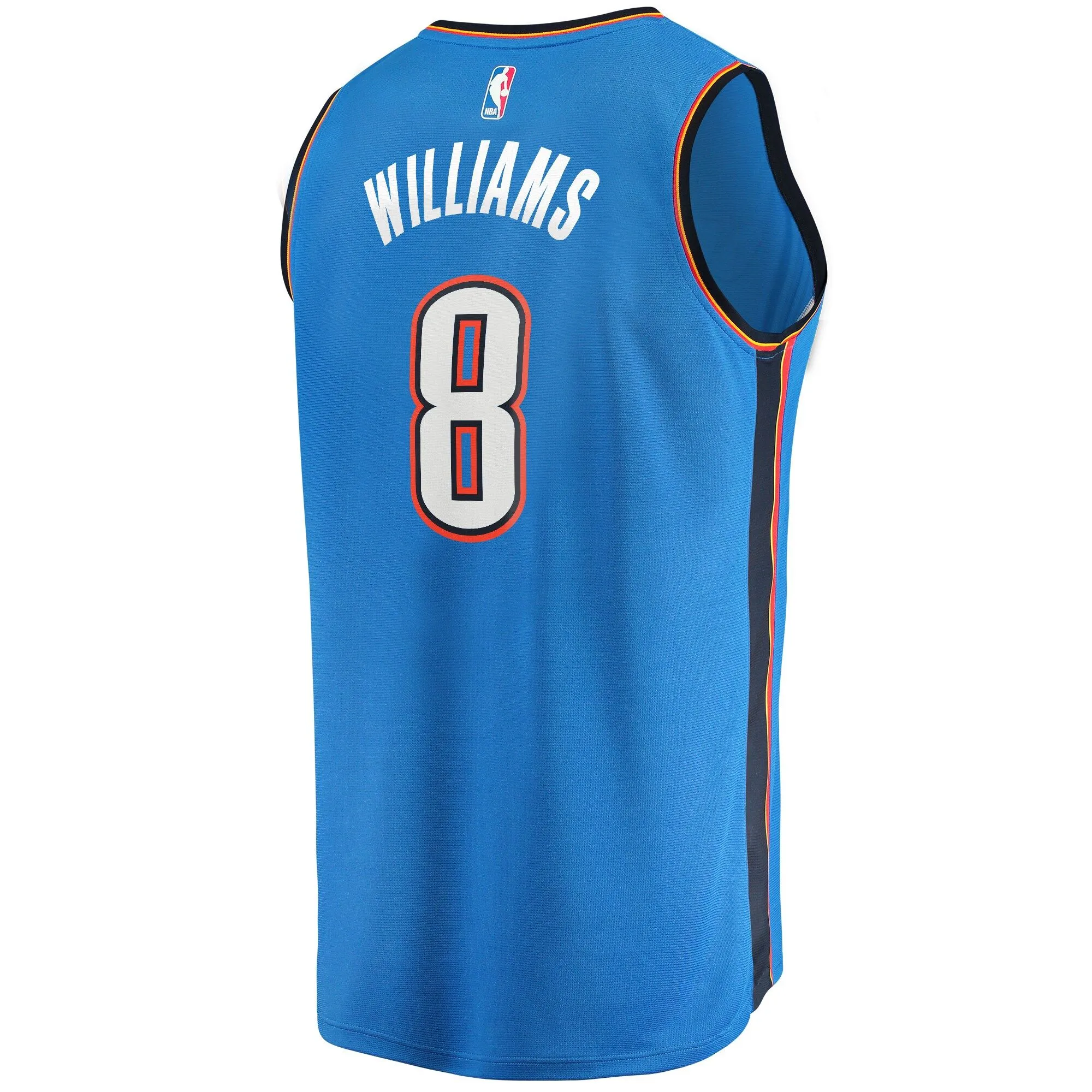 Jalen Williams Oklahoma City Thunder Fanatics Branded 2022 NBA Draft First Round Pick Fast Break Replica Player Jersey - Icon Edition - Blue