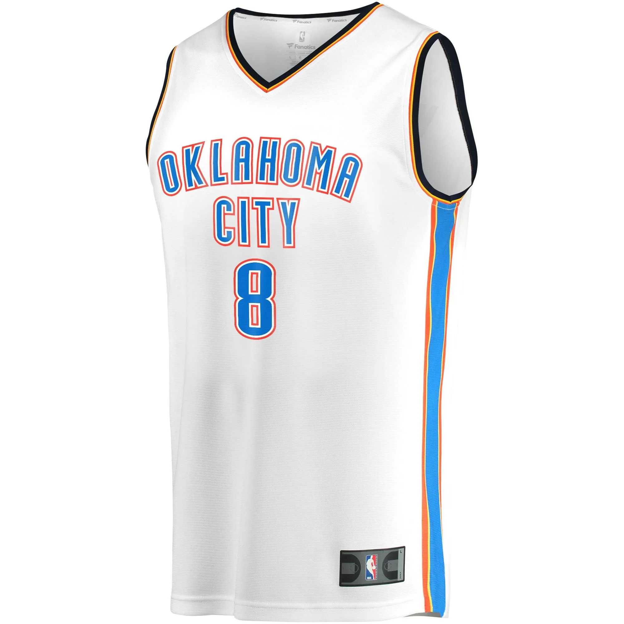 Jalen Williams Oklahoma City Thunder Fanatics Branded Youth Fast Break Player Jersey - Association Edition - White