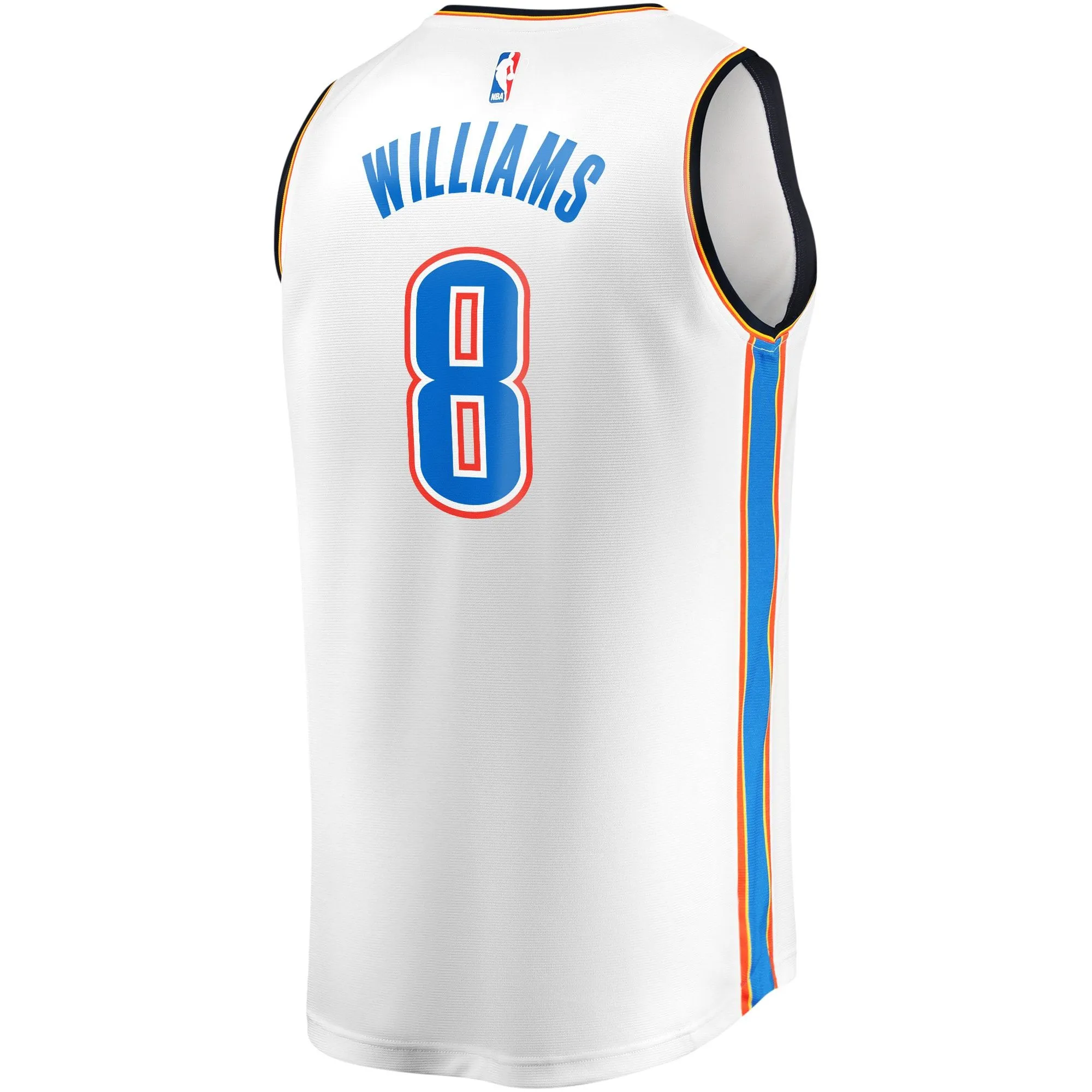 Jalen Williams Oklahoma City Thunder Fanatics Branded Youth Fast Break Player Jersey - Association Edition - White