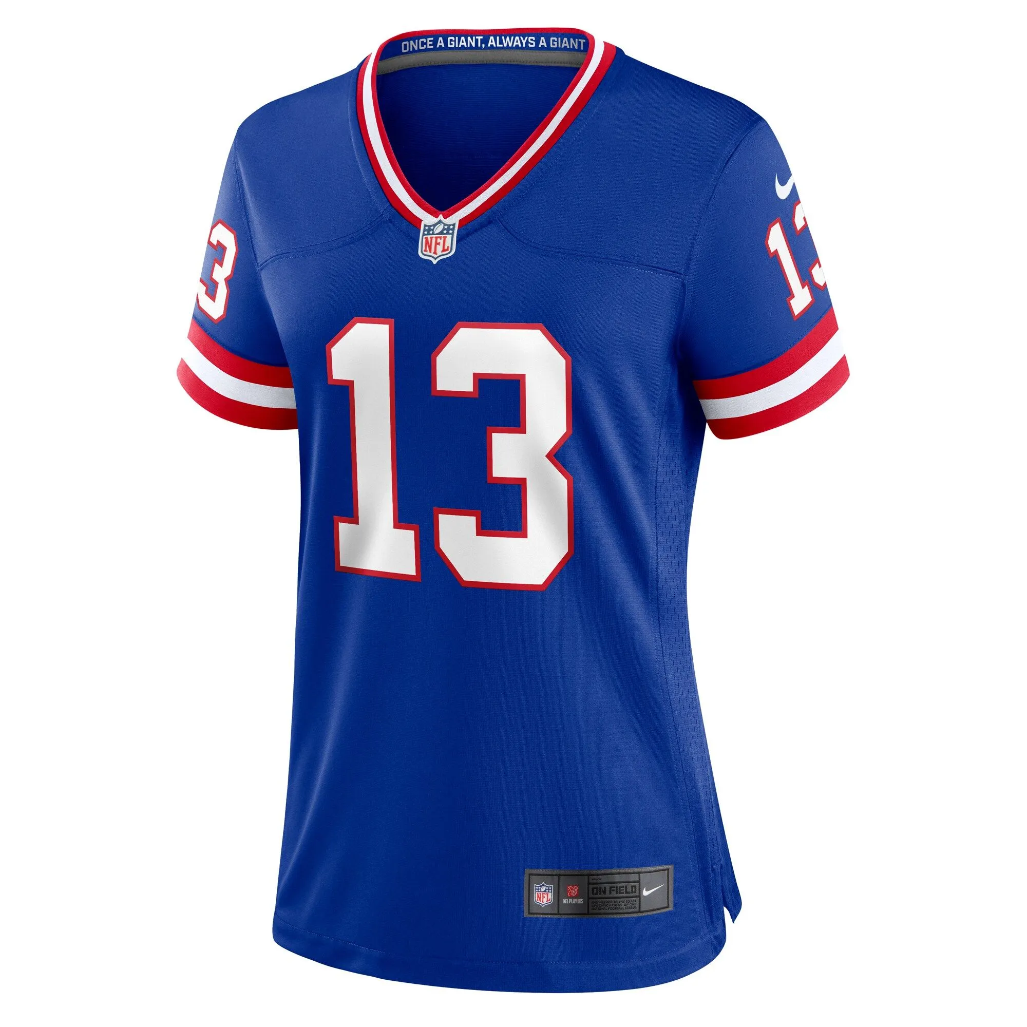 Jalin Hyatt New York Giants  Women's Team Game Jersey -  Royal