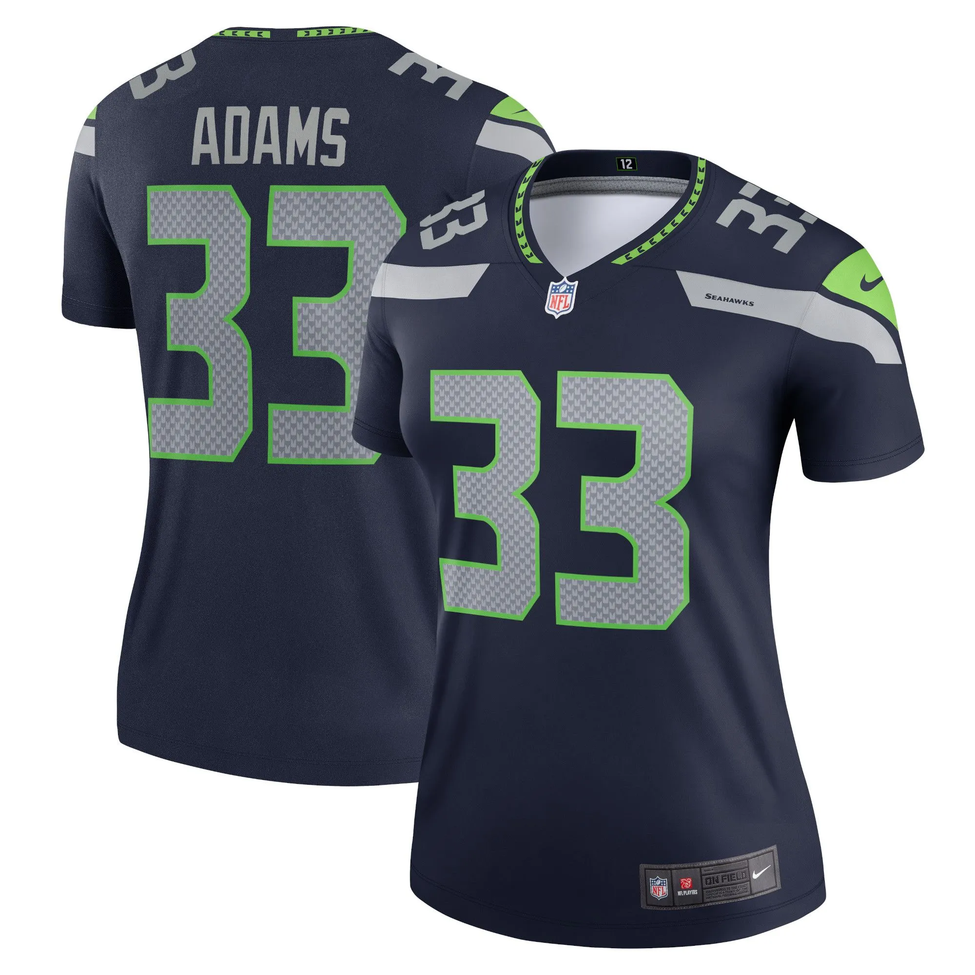 Jamal Adams Seattle Seahawks  Women's Legend Jersey - College Navy