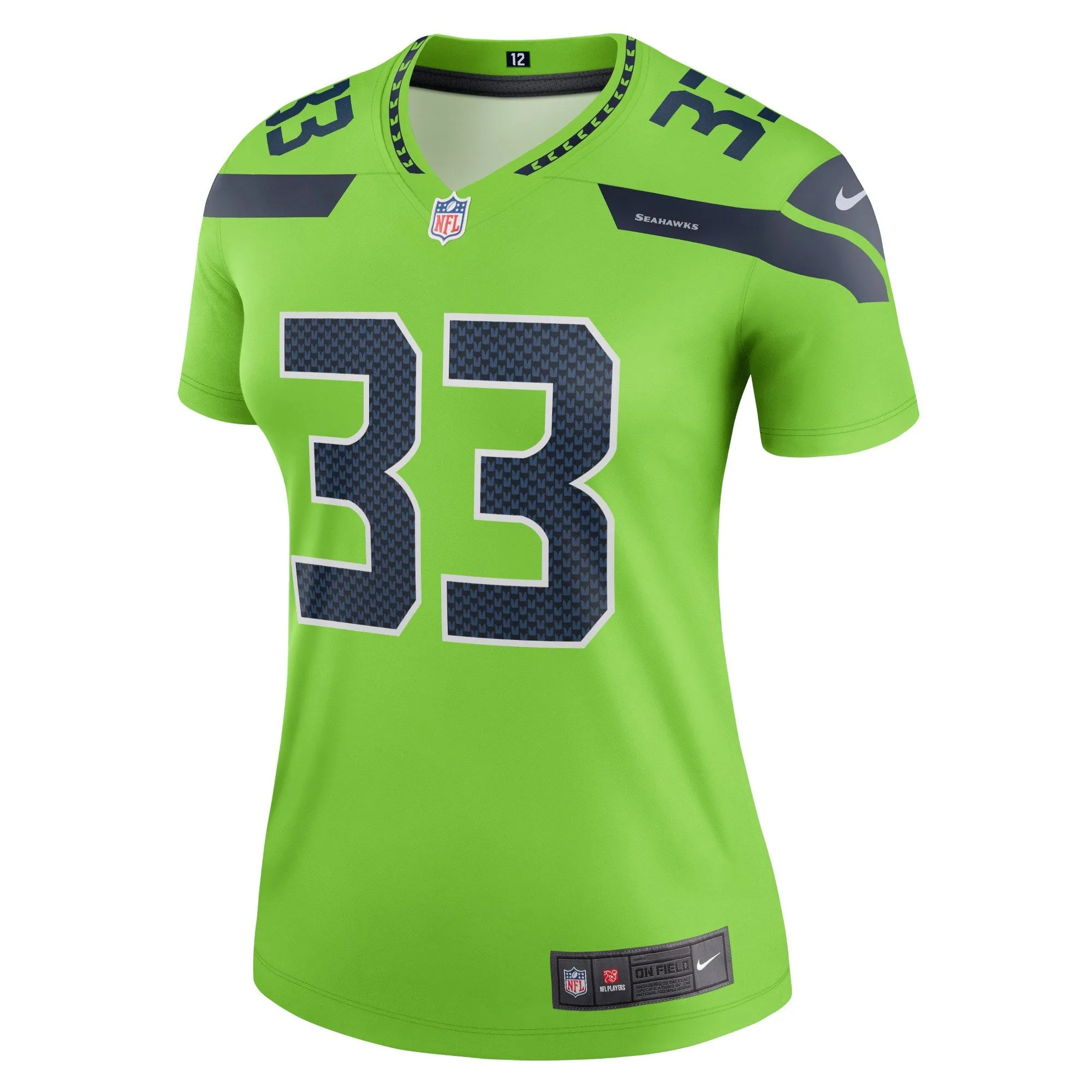 Jamal Adams Seattle Seahawks  Women's Legend Jersey - Neon Green