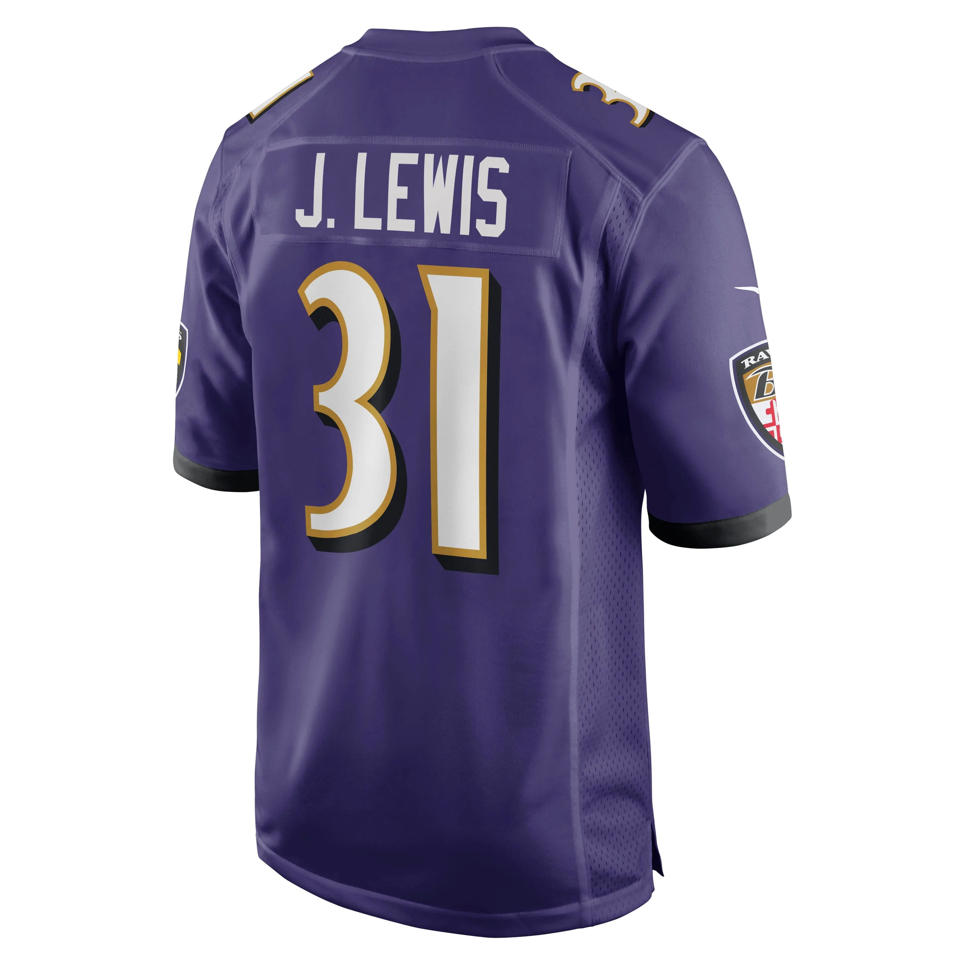 Jamal Lewis Baltimore Ravens  Game Retired Player Jersey - Purple