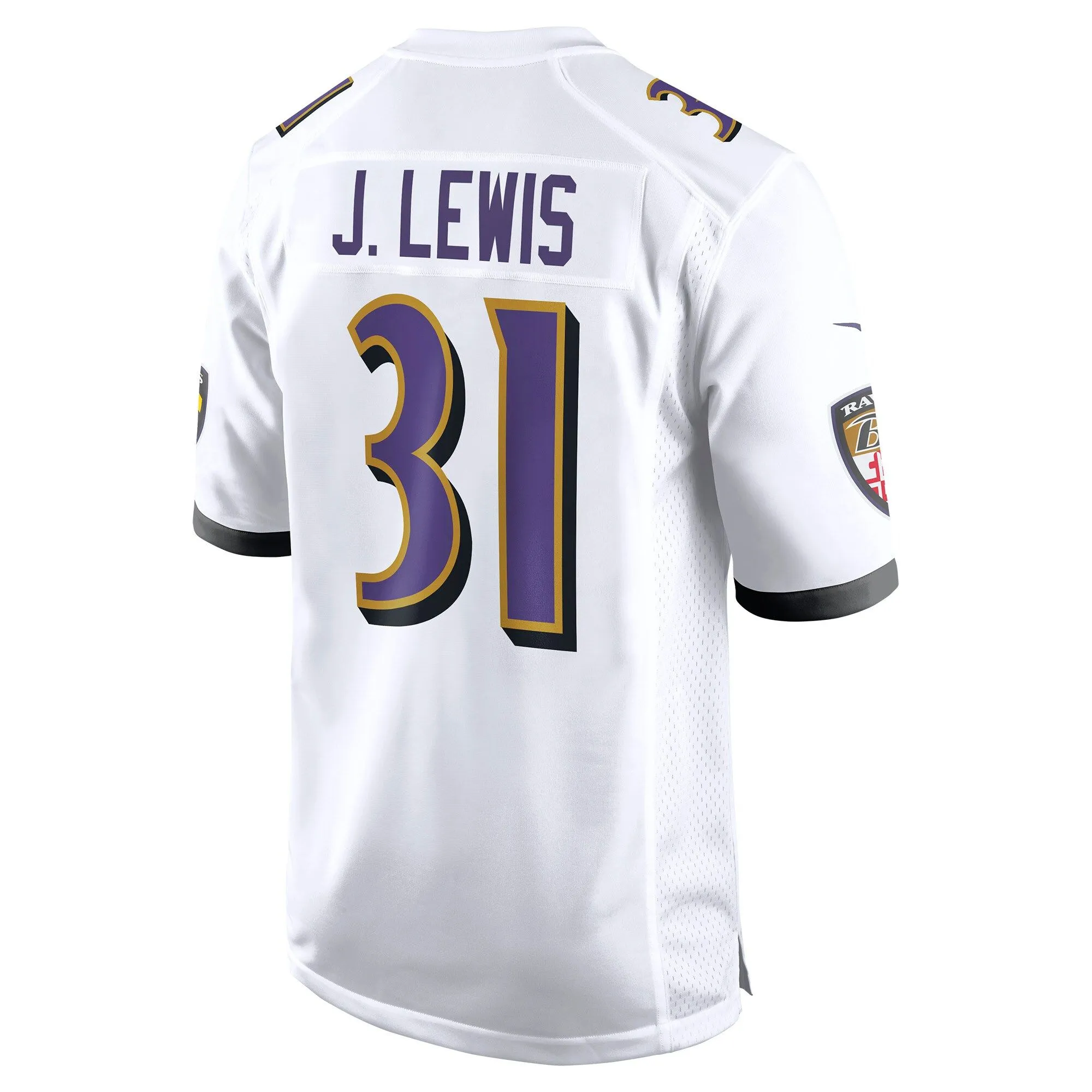 Jamal Lewis Baltimore Ravens  Retired Player Game Jersey - White