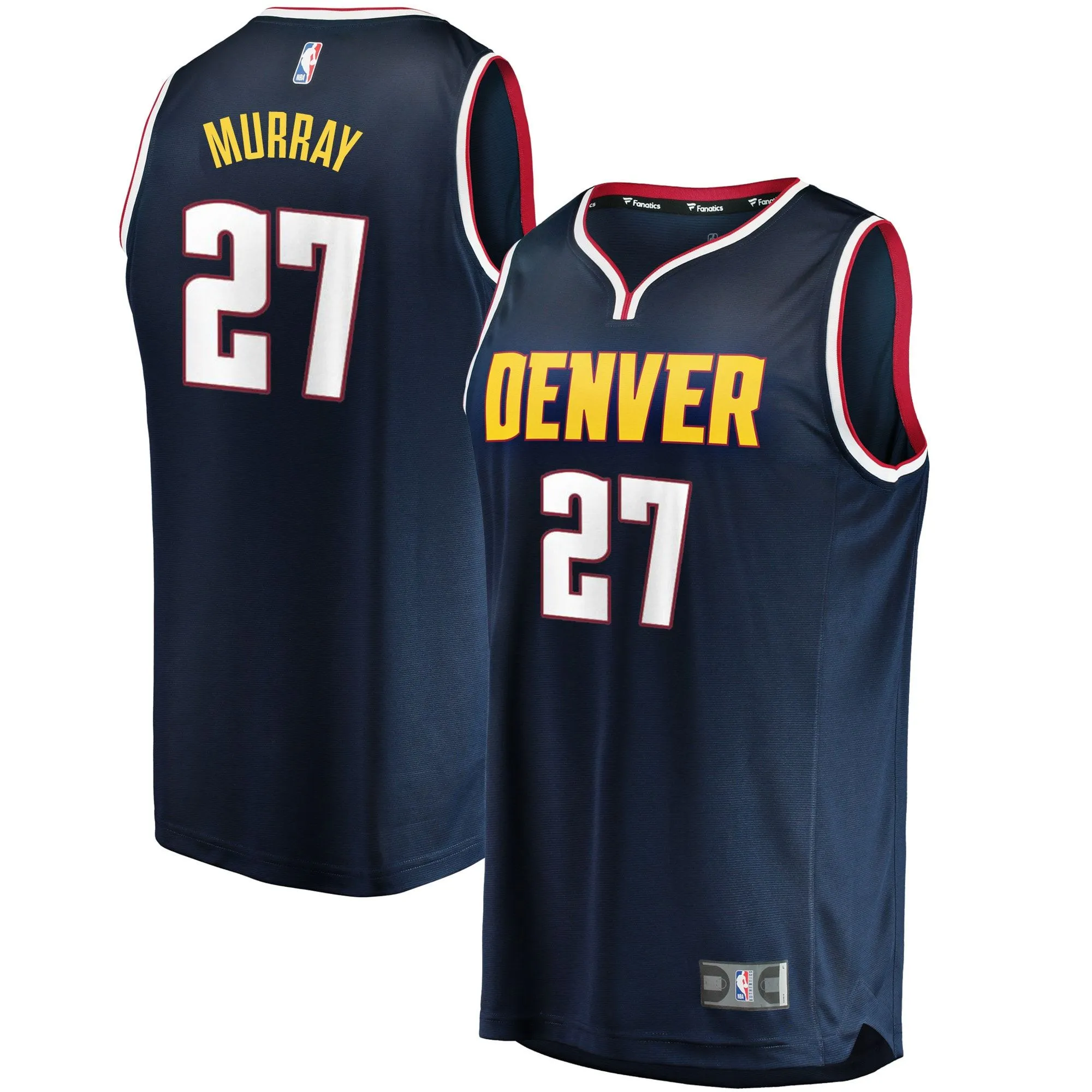 Jamal Murray Denver Nuggets Fanatics Branded Fast Break Replica Jersey - Icon Edition - Blue