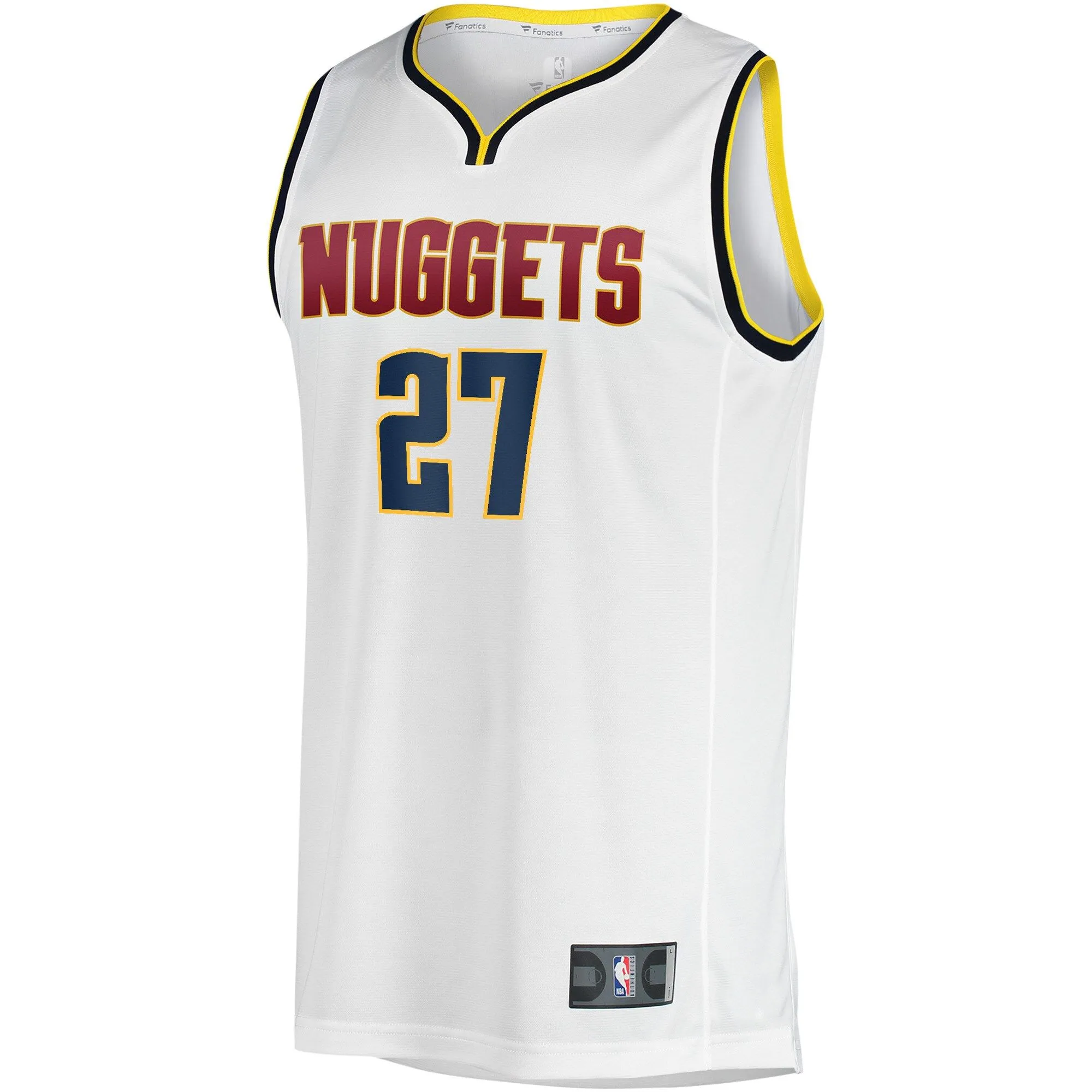 Jamal Murray Denver Nuggets Fanatics Branded Youth Fast Break Player Jersey - Association Edition - White