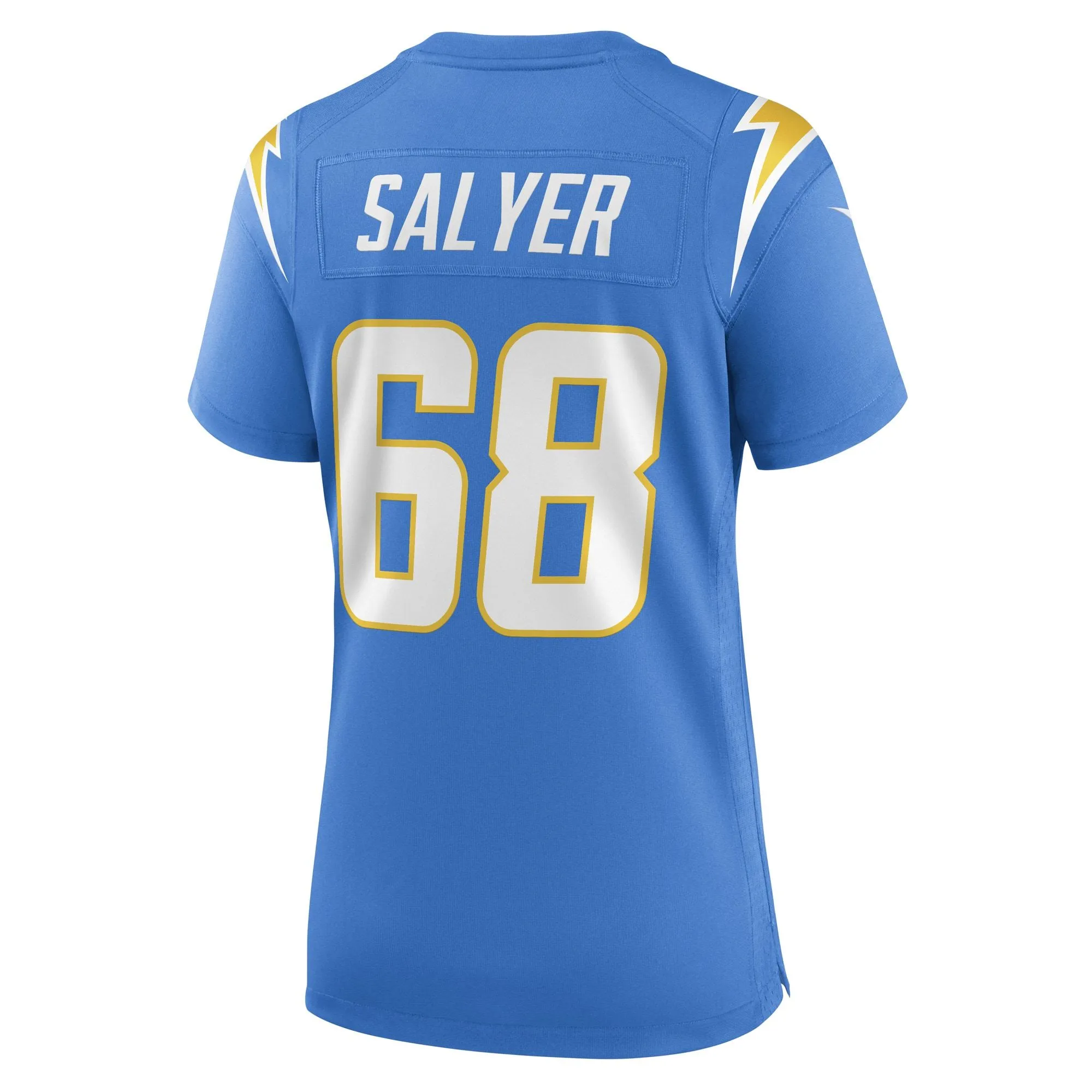 Jamaree Salyer Los Angeles Chargers  Women's Game Player Jersey - Powder Blue