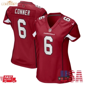 James Conner Arizona Cardinals  Women's Game Jersey   Cardinal