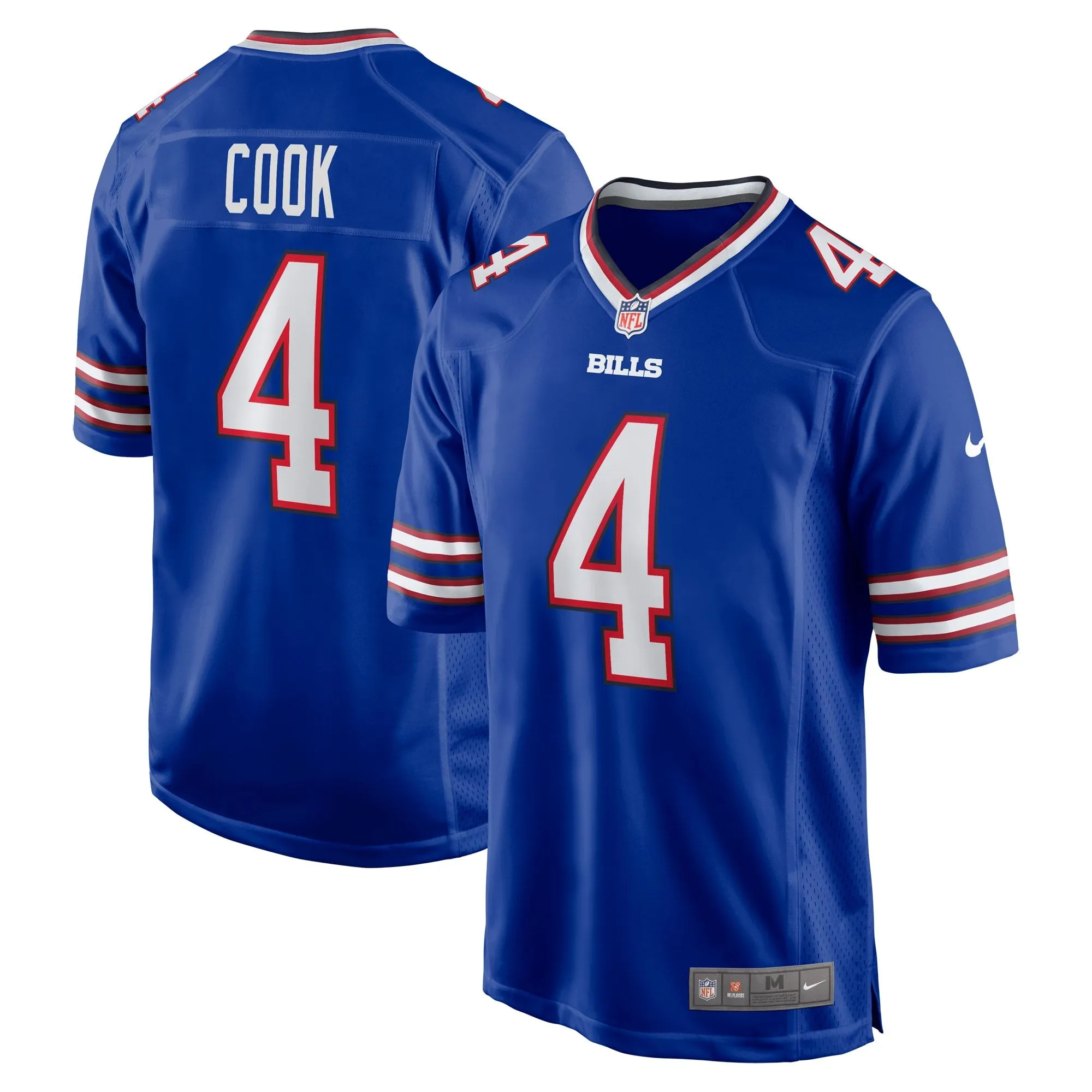 James Cook Buffalo Bills  Game Player Jersey - Royal