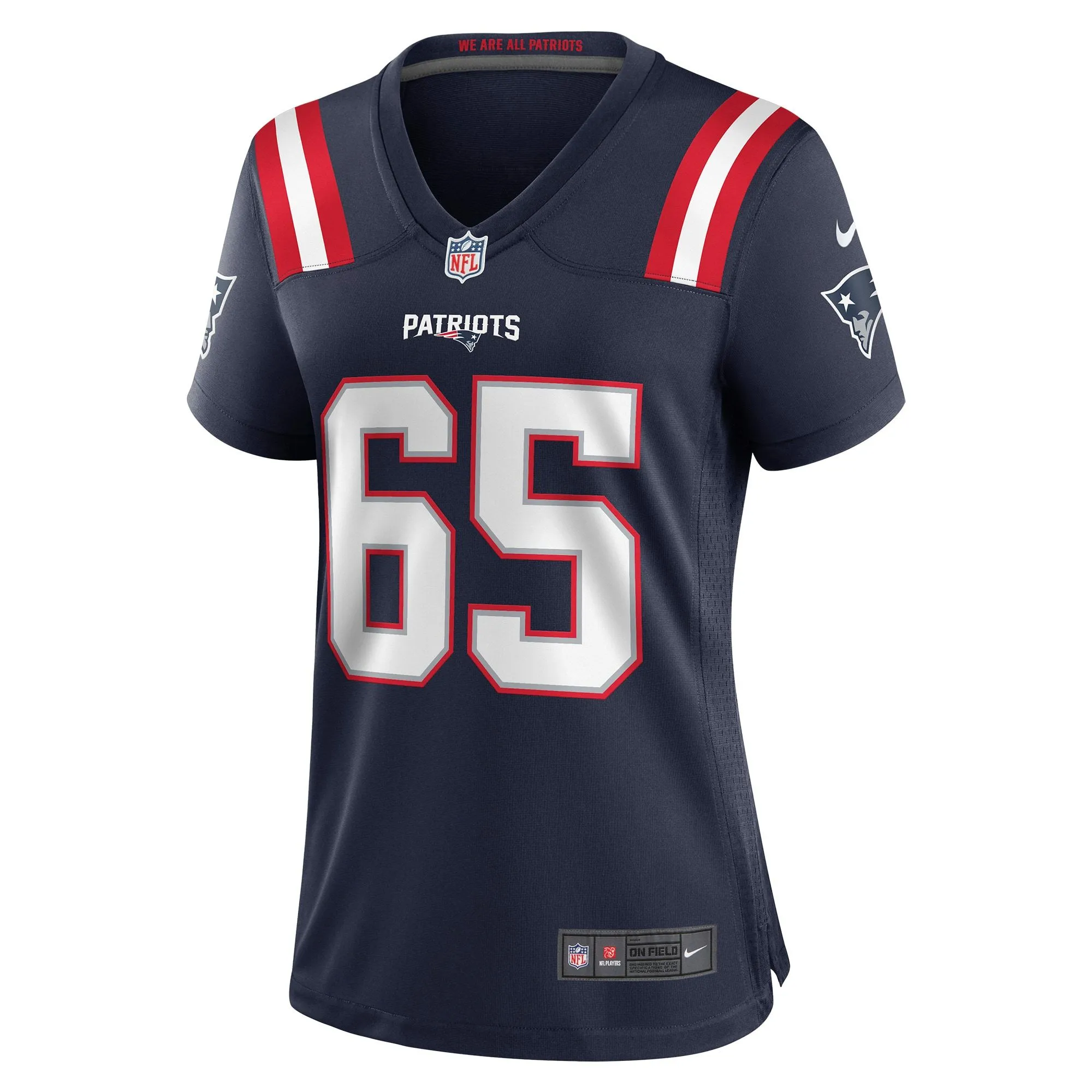 James Ferentz New England Patriots  Women's Game Jersey - Navy