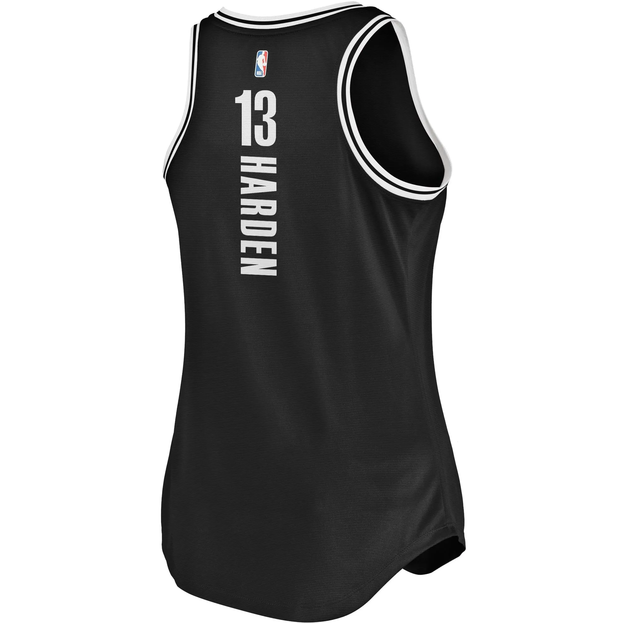 James Harden Brooklyn Nets Fanatics Branded Women's Fast Break Tank Jersey - Icon Edition - Black