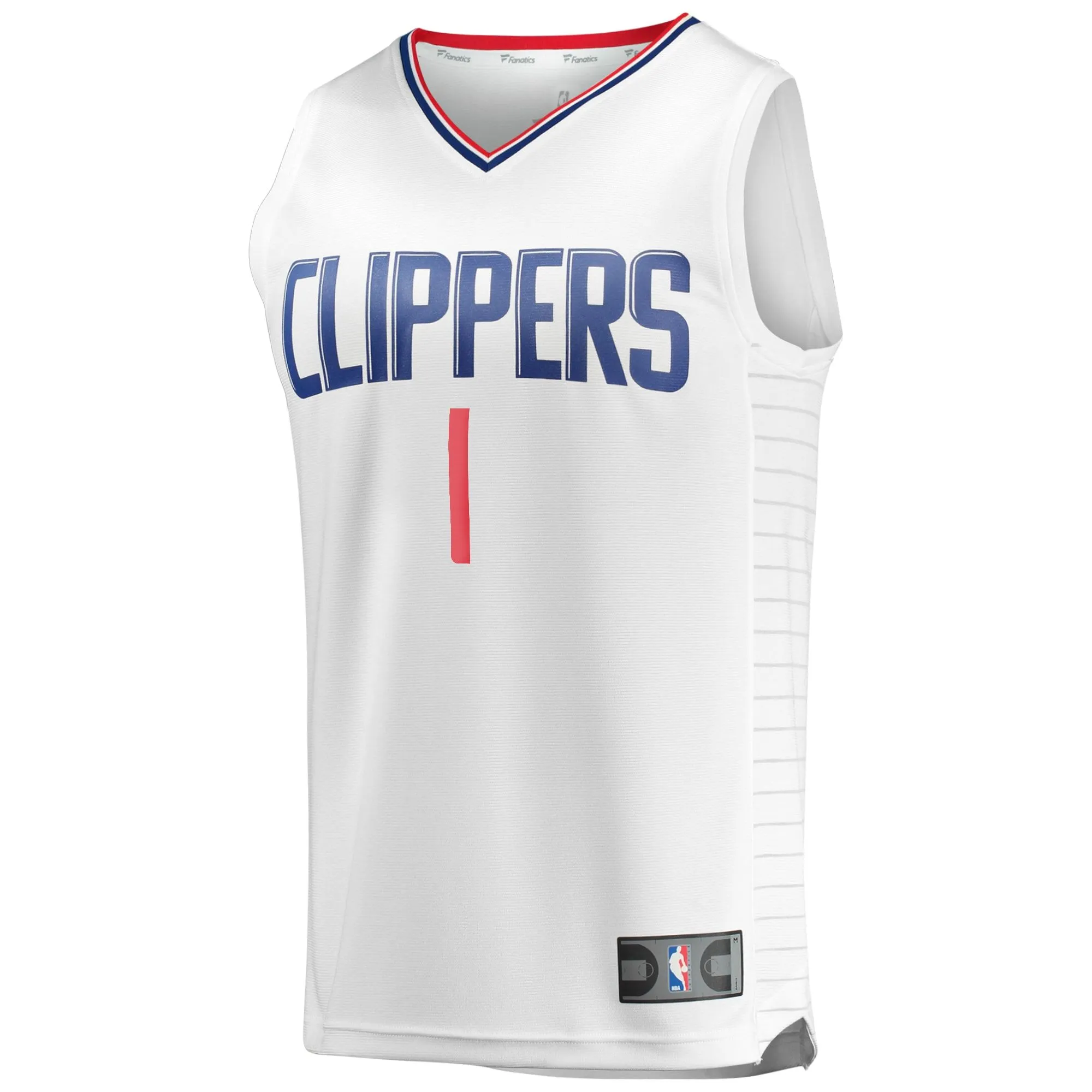 James Harden LA Clippers Fanatics Branded Fast Break Player Jersey - Association Edition - White