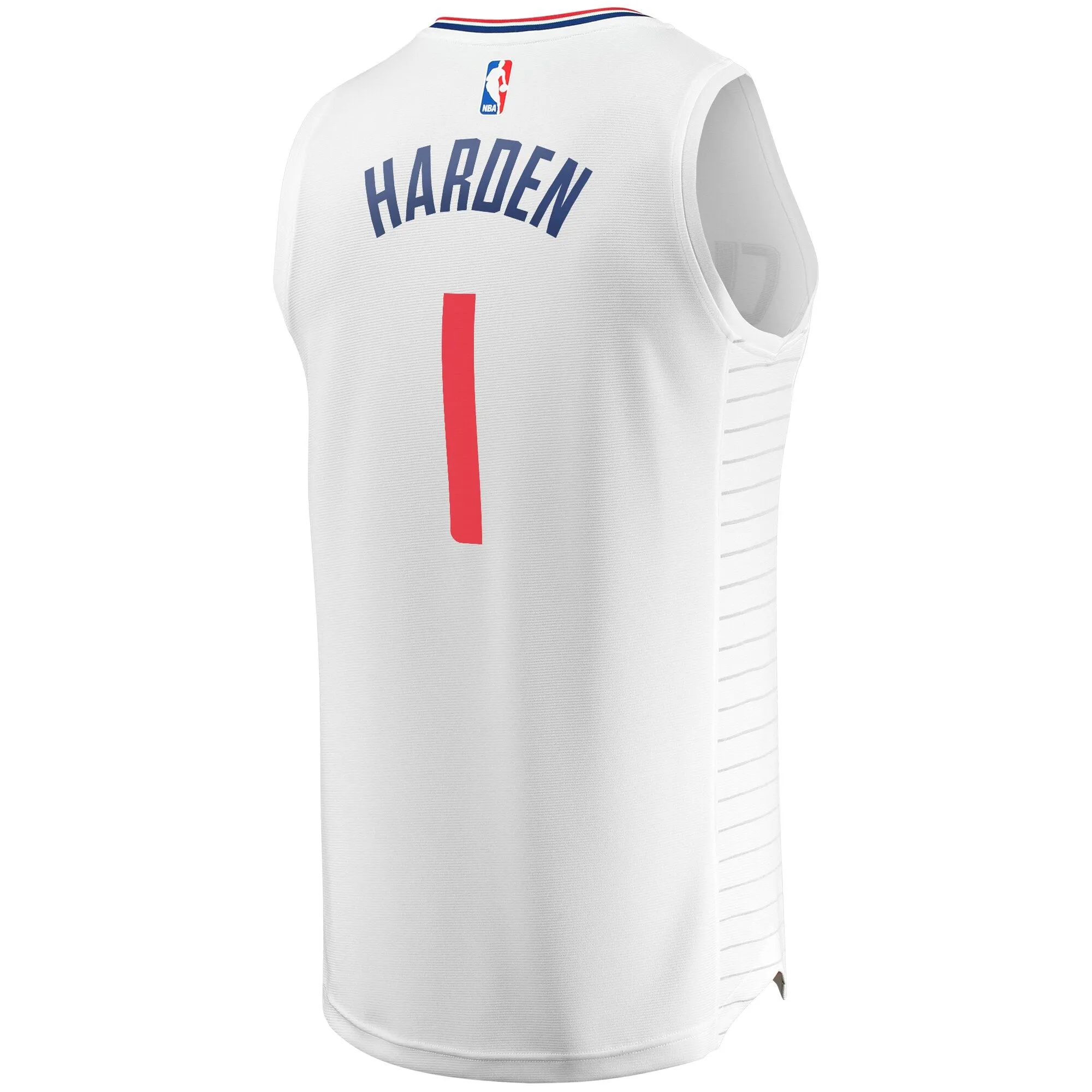 James Harden LA Clippers Fanatics Branded Fast Break Player Jersey - Association Edition - White