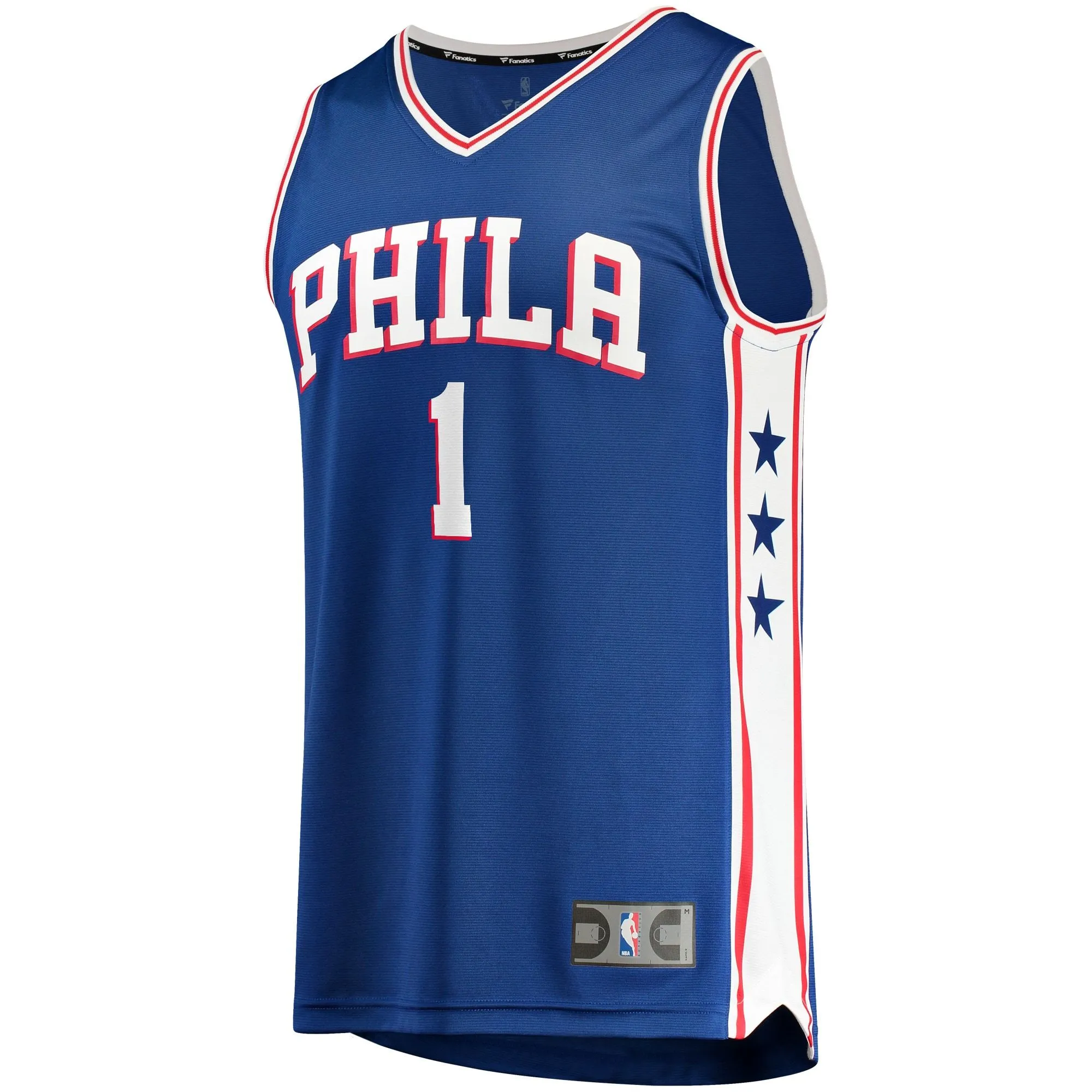 James Harden Philadelphia 76ers Fanatics Branded Fast Break Replica Player Jersey Royal - Icon Edition