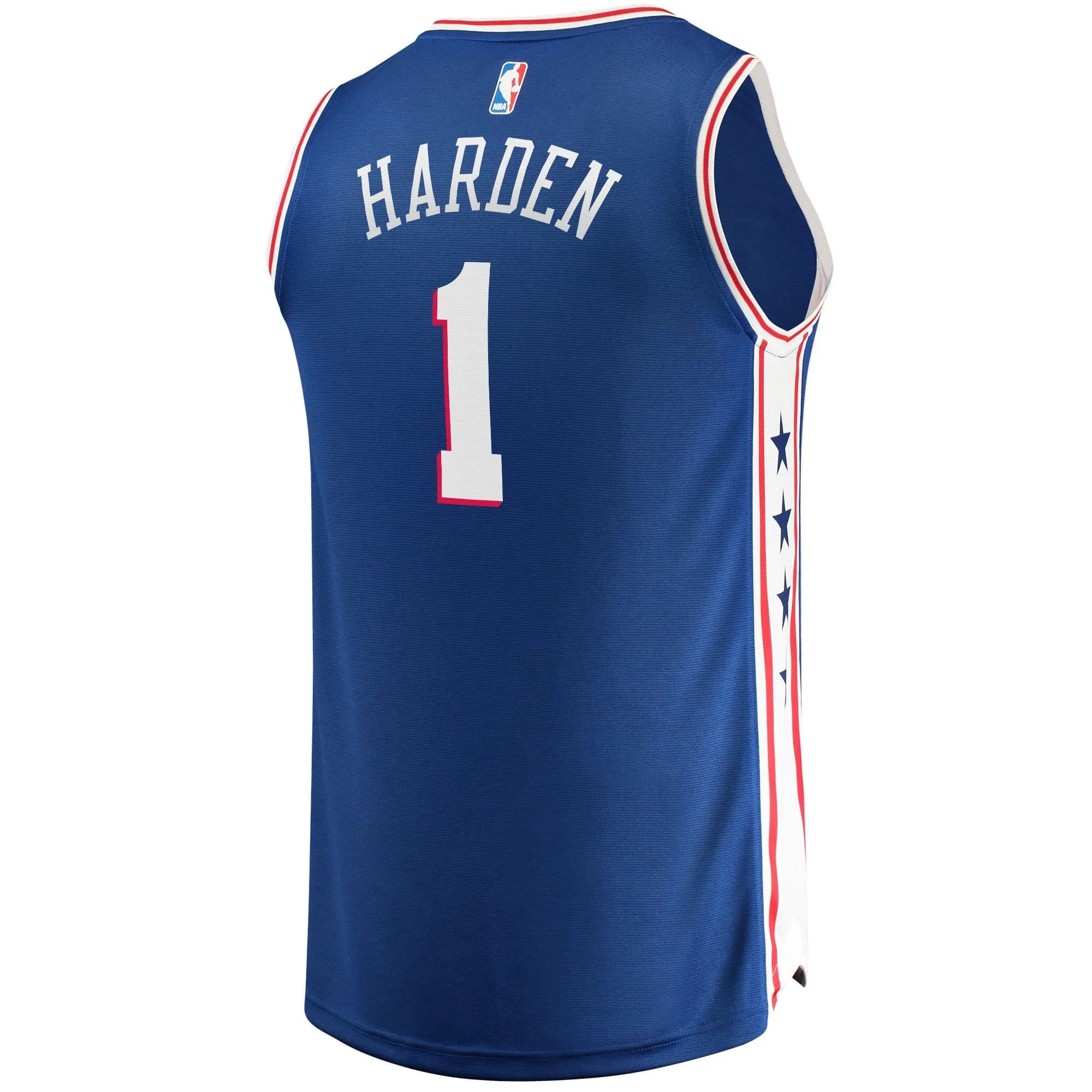 James Harden Philadelphia 76ers Fanatics Branded Fast Break Replica Player Jersey Royal - Icon Edition