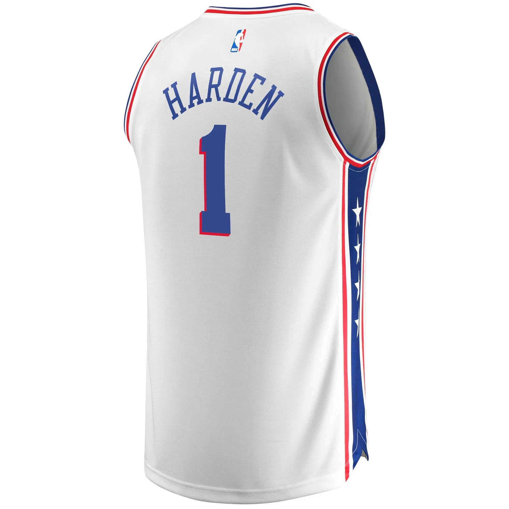 James Harden Philadelphia 76ers Fanatics Branded Fastbreak Replica Player Jersey - Association Edition - White