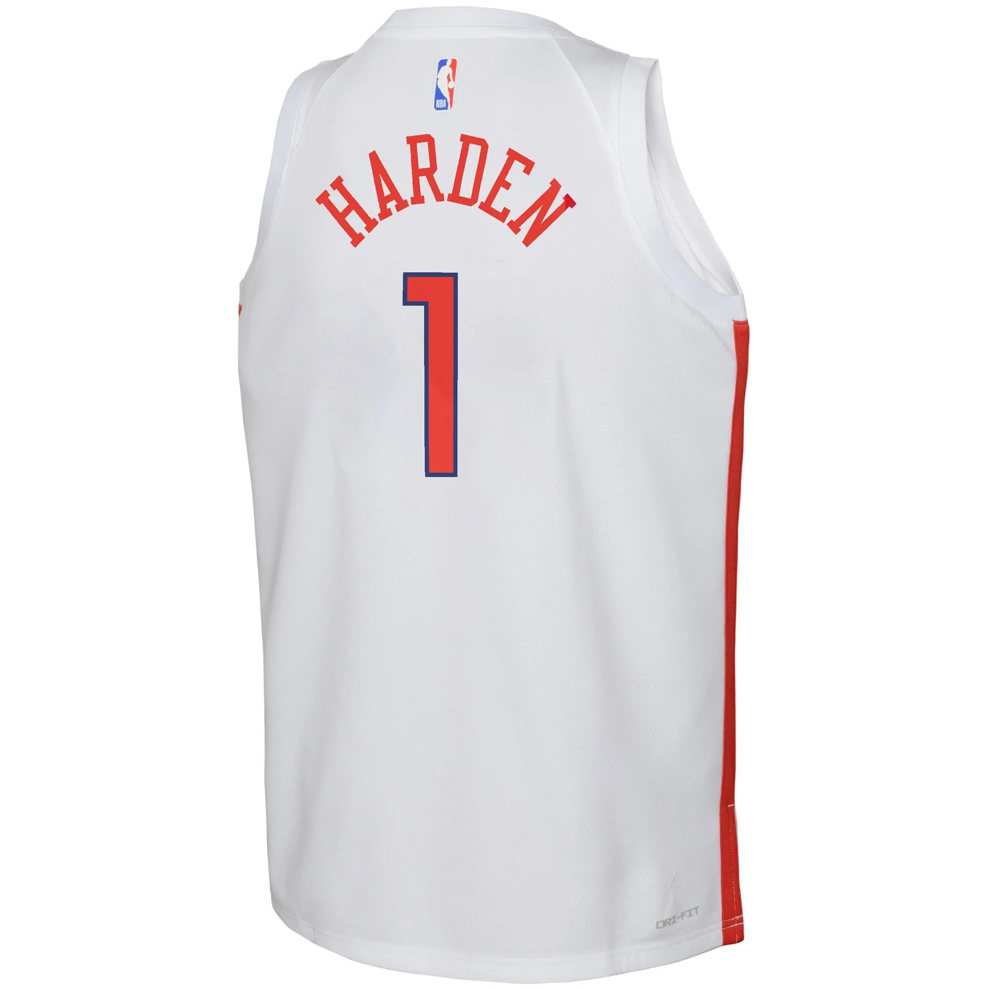 James Harden Philadelphia 76ers  Youth 2022/23 Swingman Jersey - City Edition - White