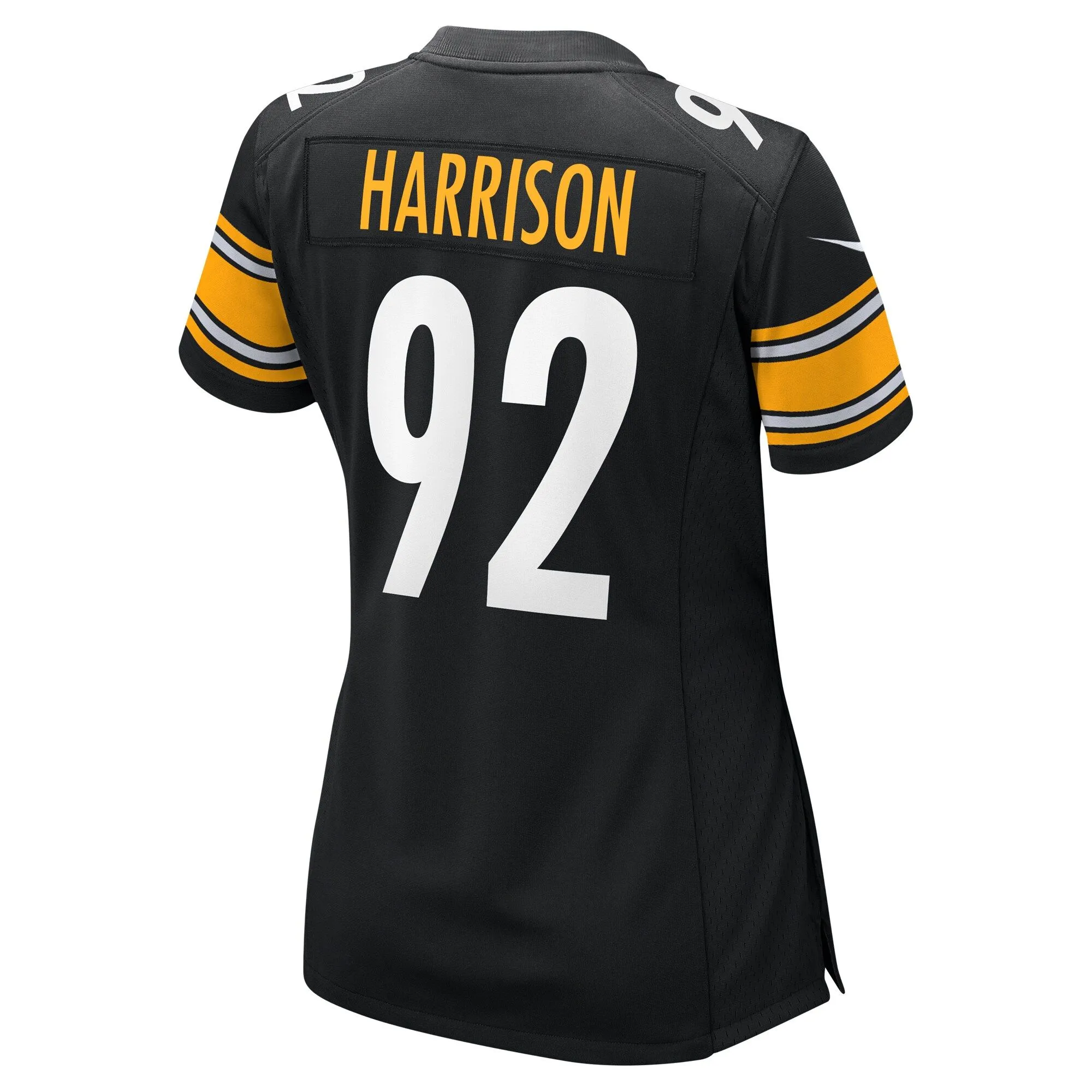 James Harrison Pittsburgh Steelers  Women's Retired Game Jersey - Black