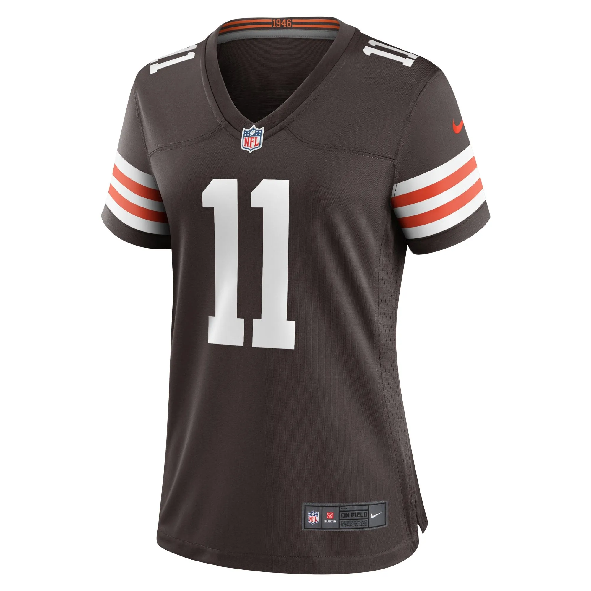 James Proche II Cleveland Browns  Women's Game Jersey - Brown