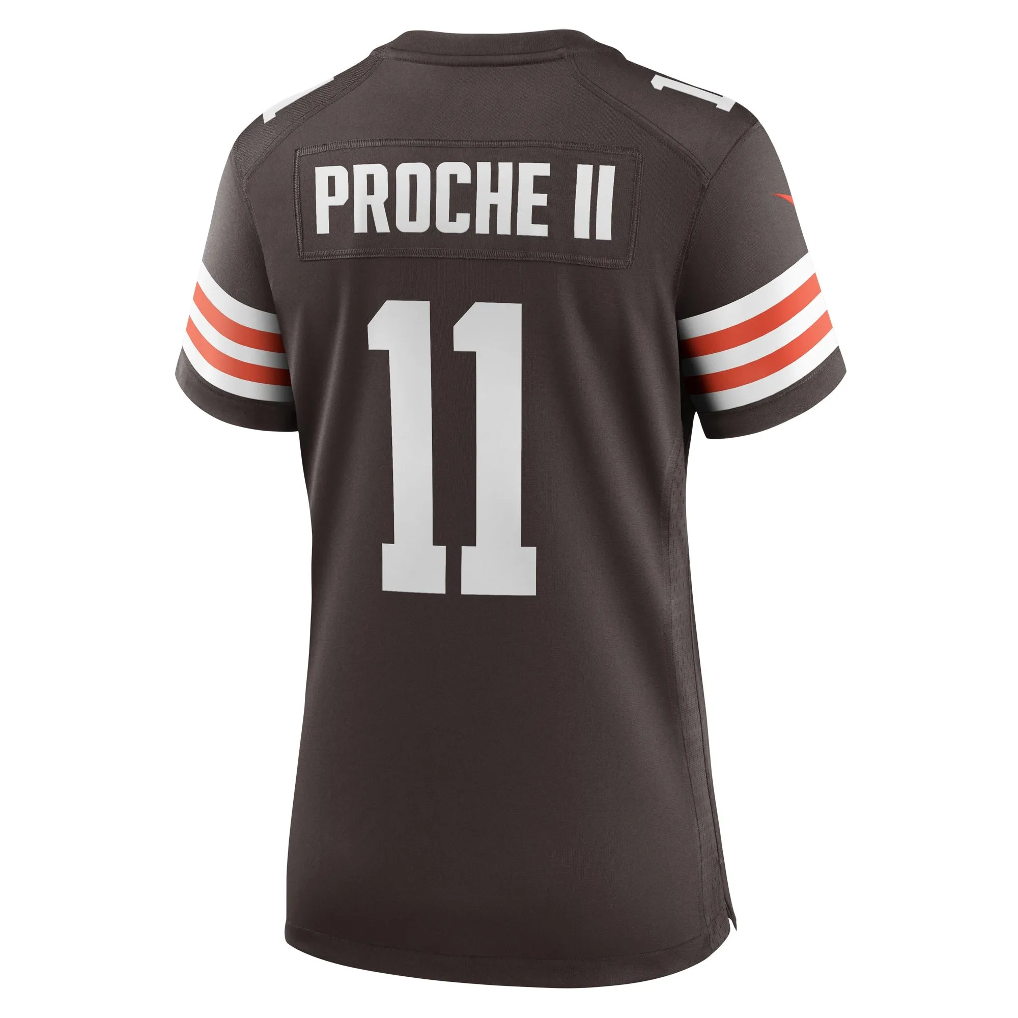 James Proche II Cleveland Browns  Women's Game Jersey - Brown