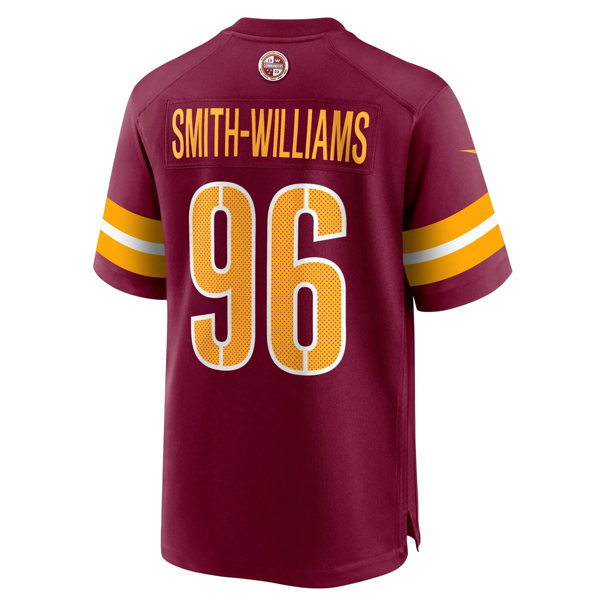 James Smith-Williams Washington Commanders  Game Player Jersey - Burgundy