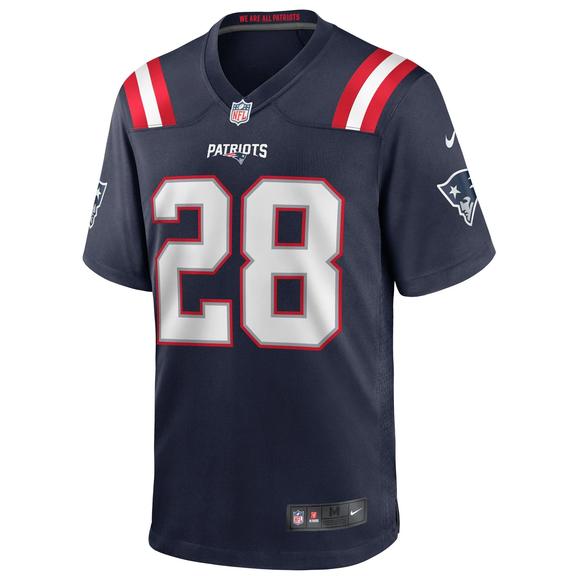 James White New England Patriots  Game Player Jersey - Navy