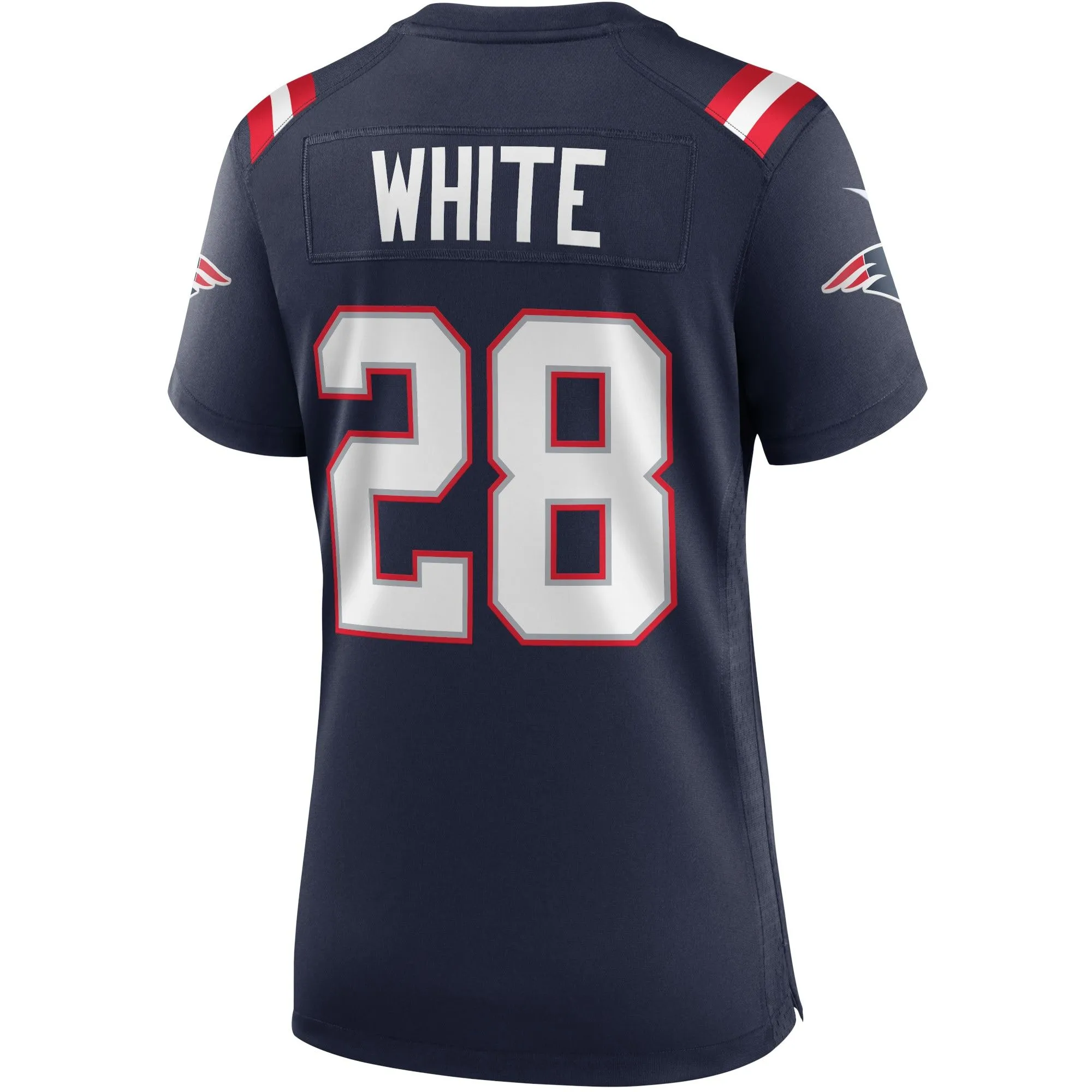 James White New England Patriots  Women's Game Jersey - Navy