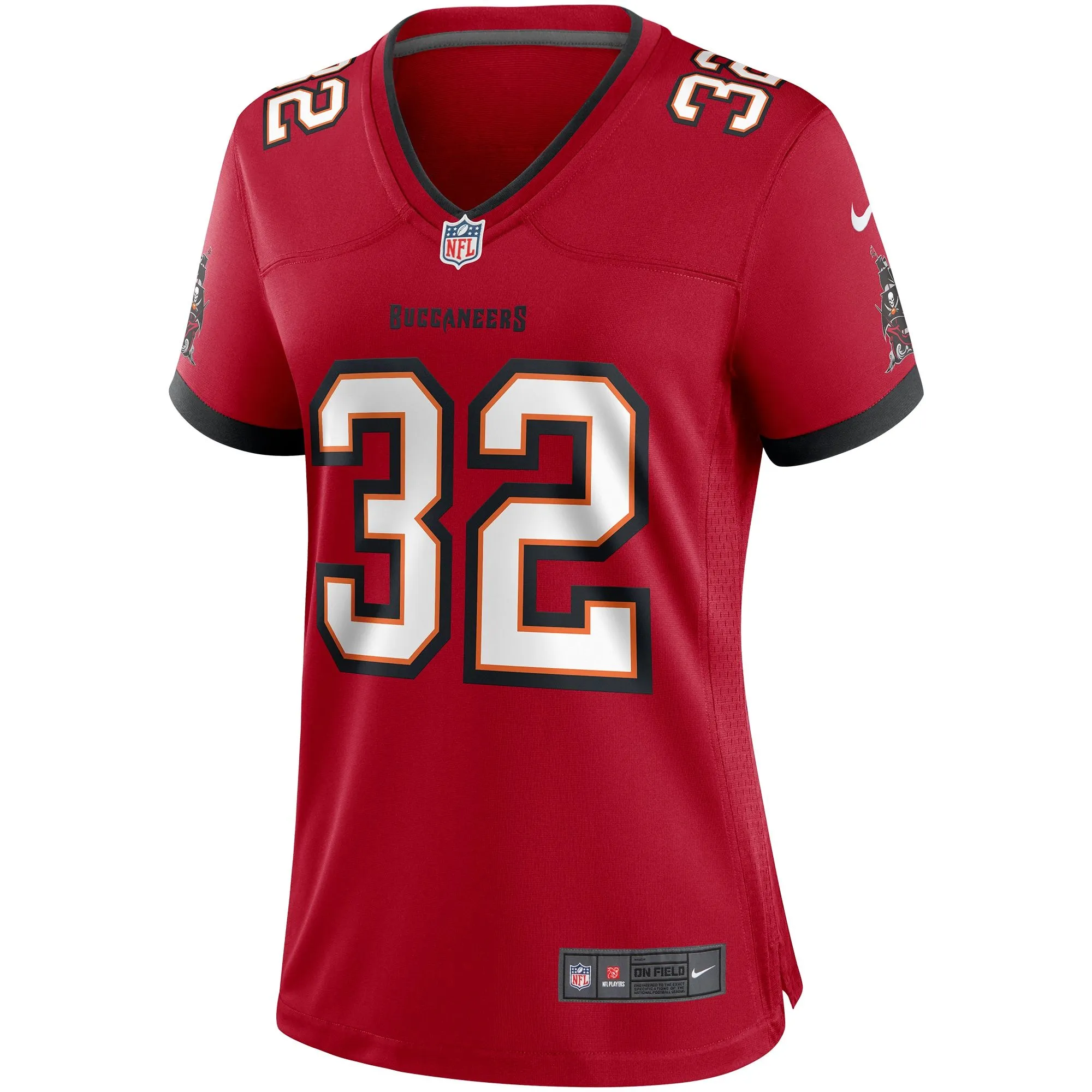 James Wilder Tampa Bay Buccaneers  Women's Game Retired Player Jersey - Red