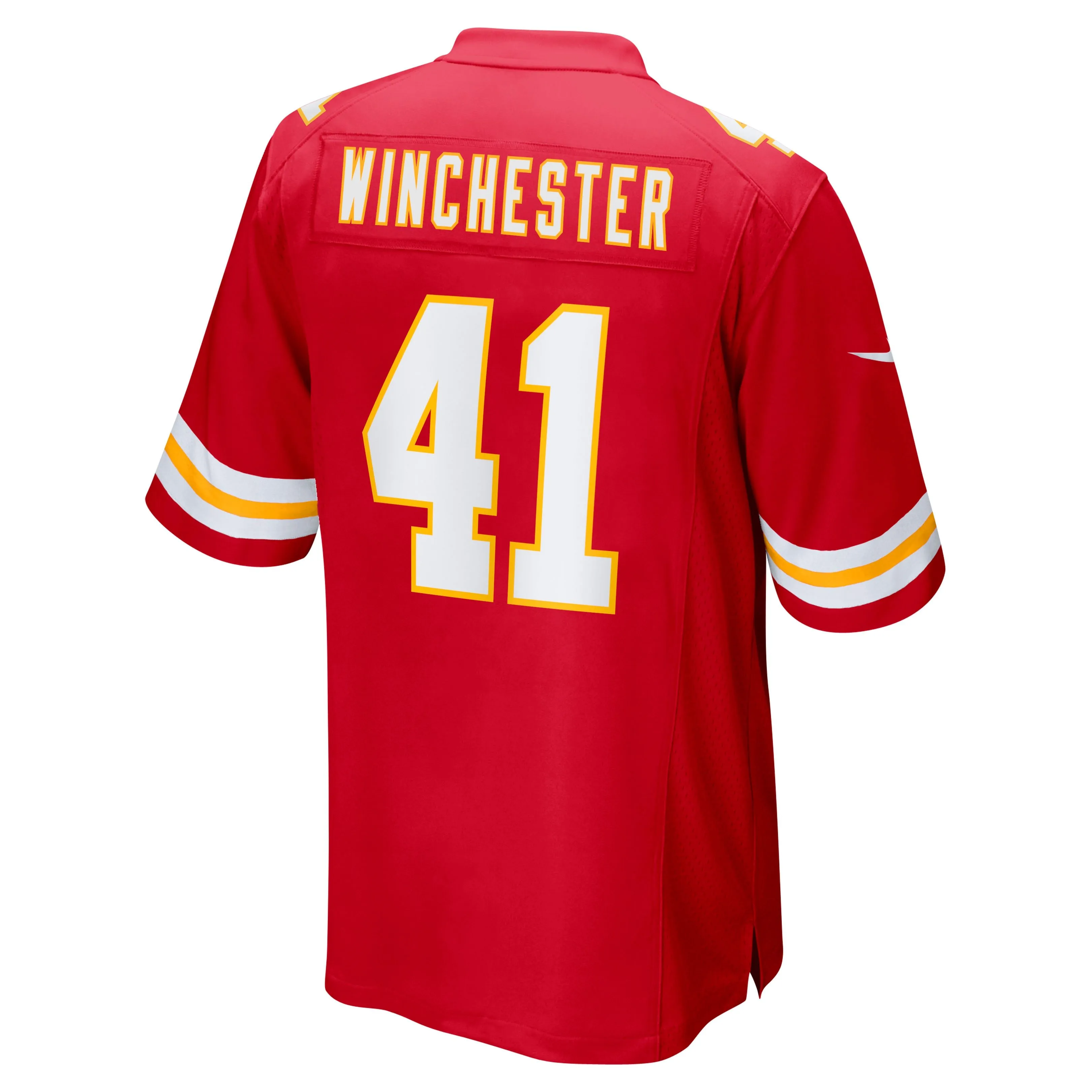 James Winchester Kansas City Chiefs  Game Jersey - Red