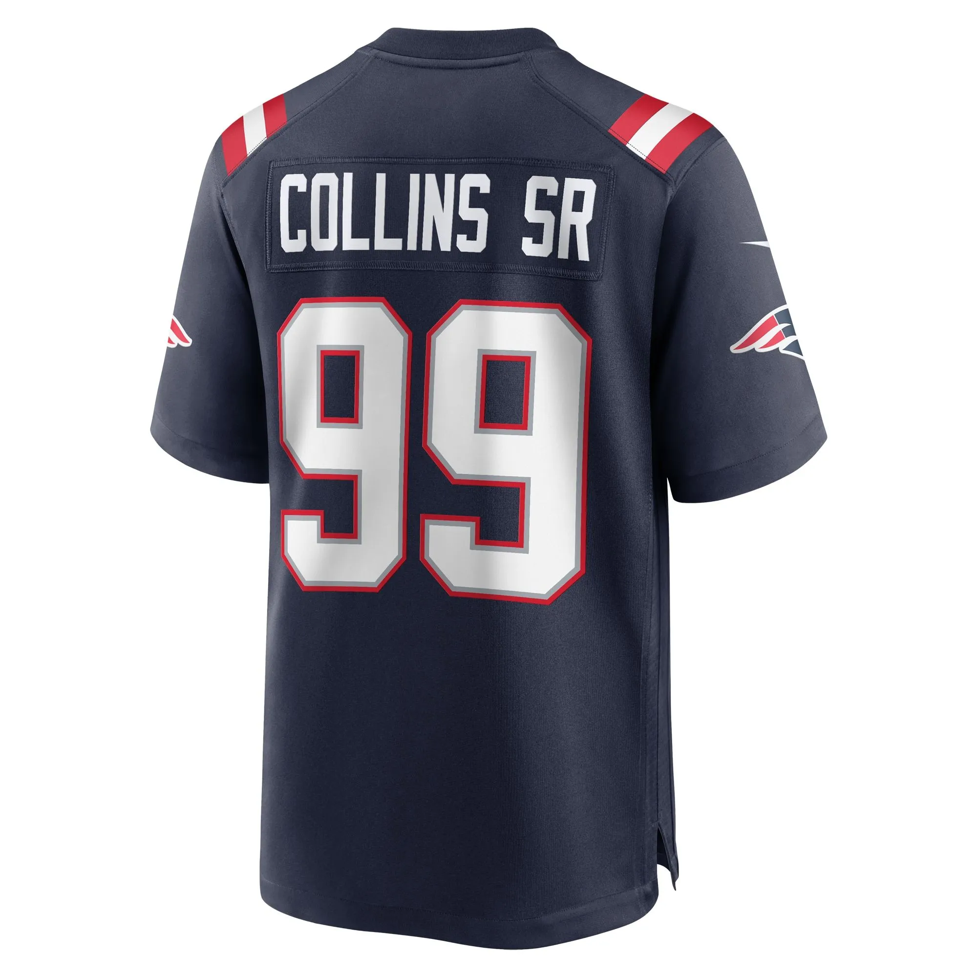 Jamie Collins Sr. New England Patriots  Home Game Player Jersey - Navy