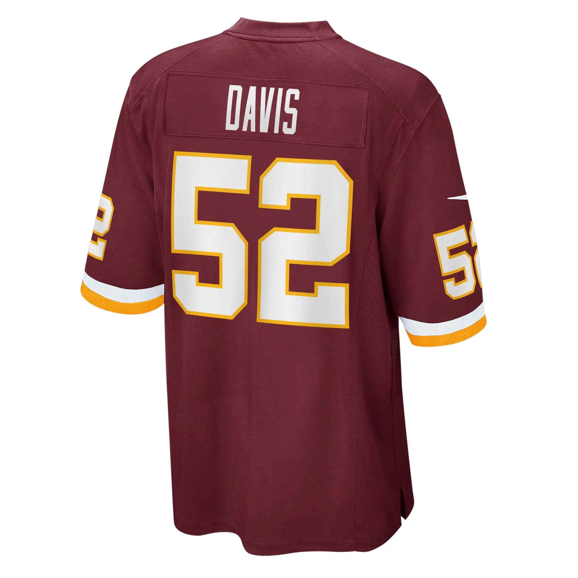 Jamin Davis Washington Football Team  2021 NFL Draft First Round Pick Game Jersey - Burgundy