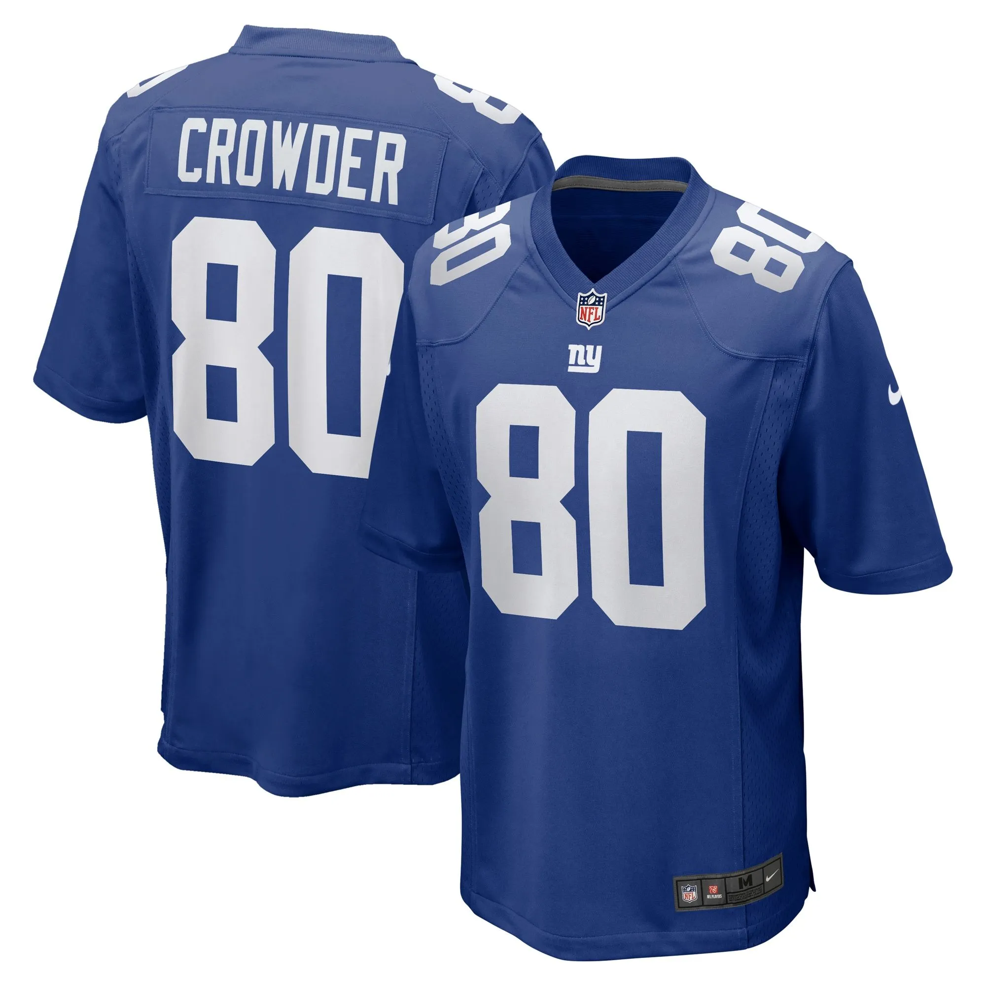 Jamison Crowder New York Giants  Game Jersey - Royal