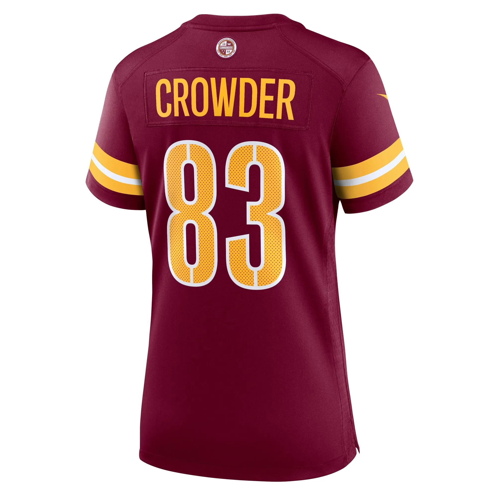 Jamison Crowder Washington Commanders  Women's  Game Jersey -  Burgundy