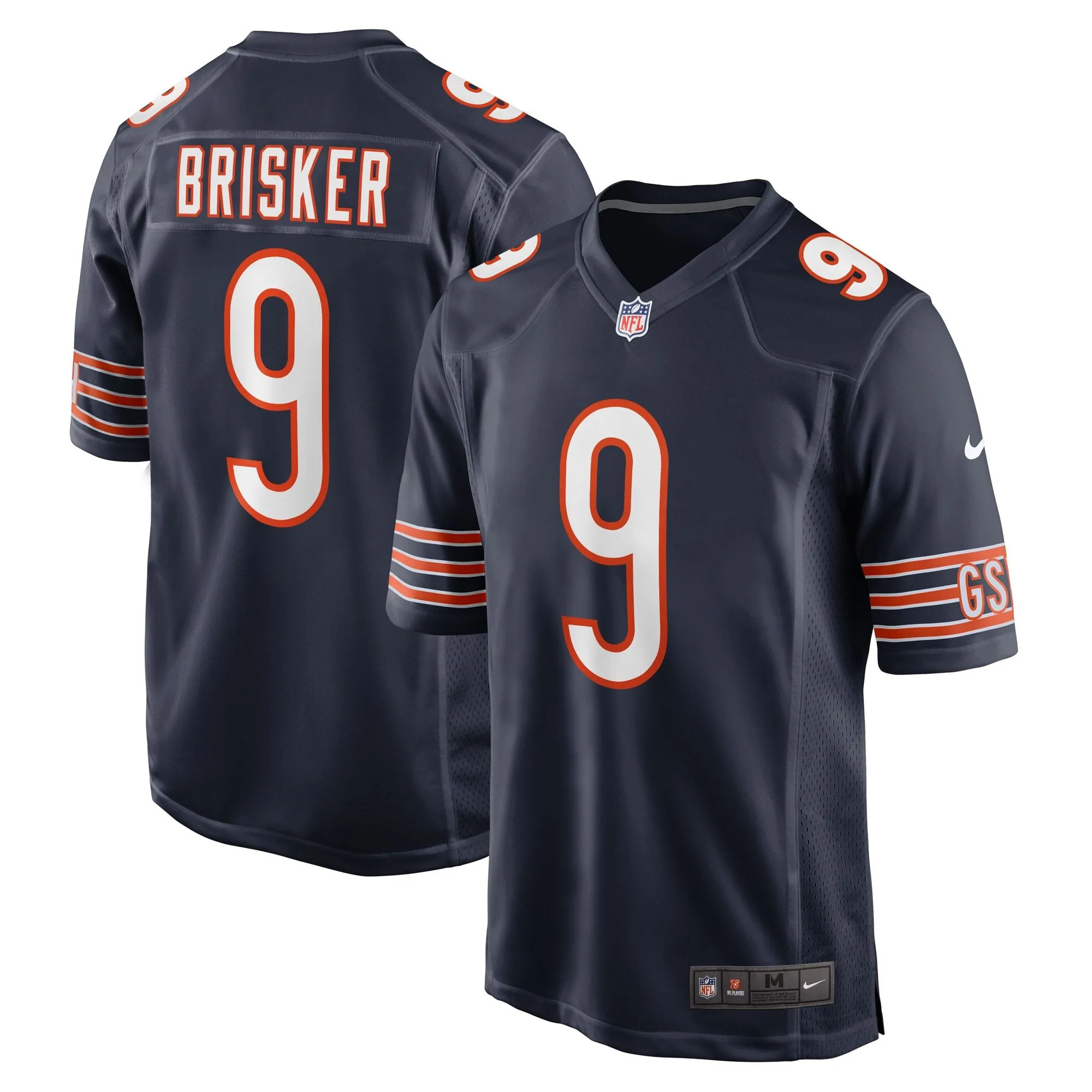 Jaquan Brisker Chicago Bears  Game Player Jersey - Navy