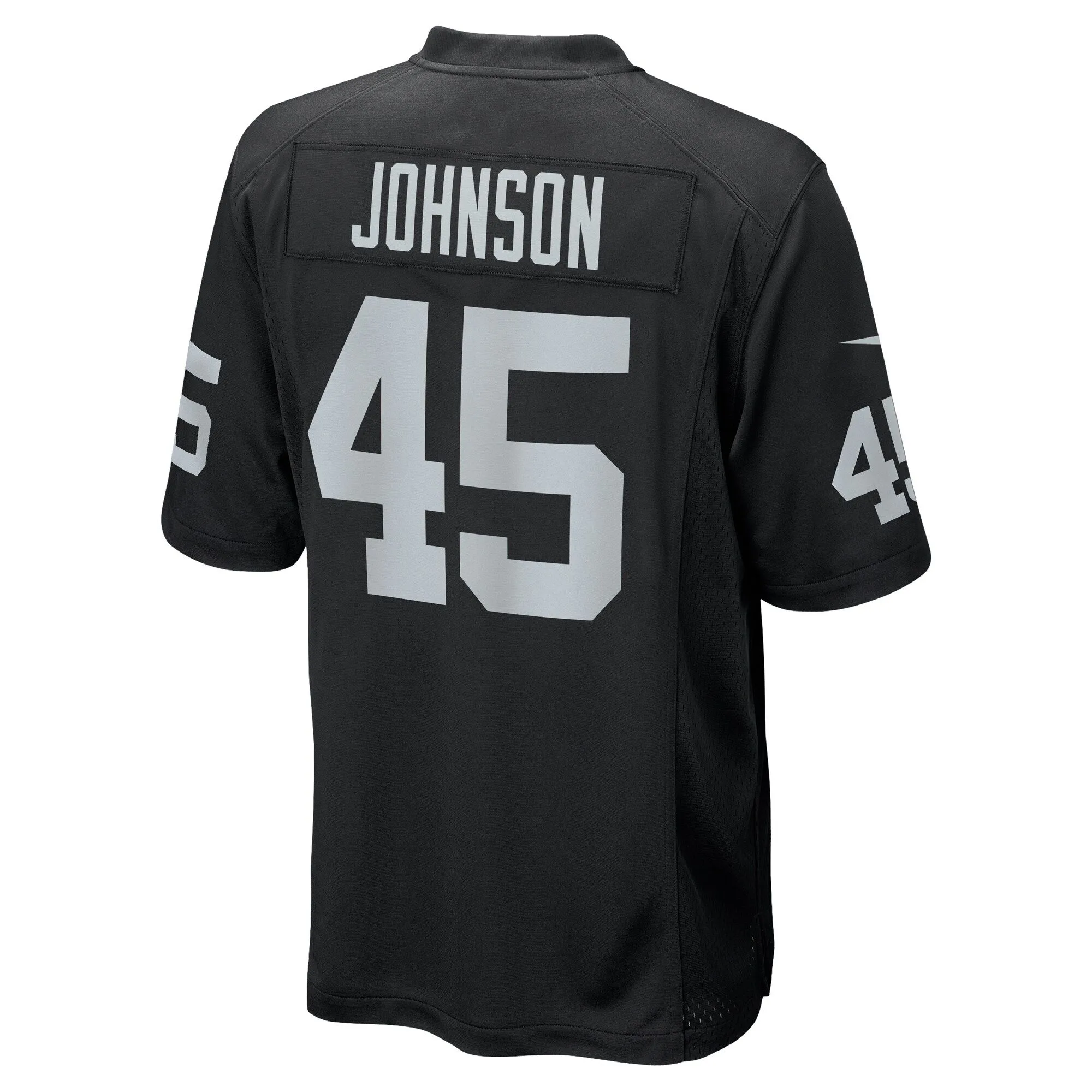 Jaquan Johnson Las Vegas Raiders  Game Player Jersey - Black