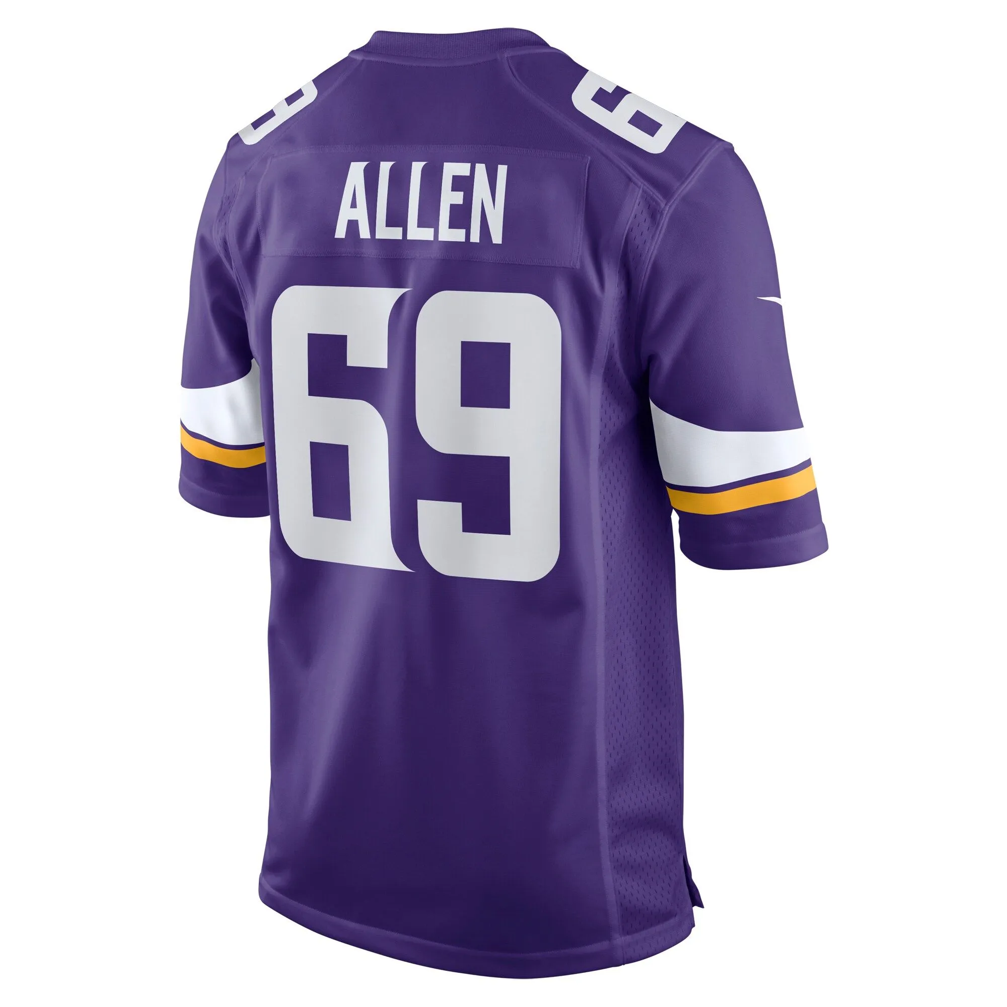 Jared Allen Minnesota Vikings  Retired Player Game Jersey - Purple